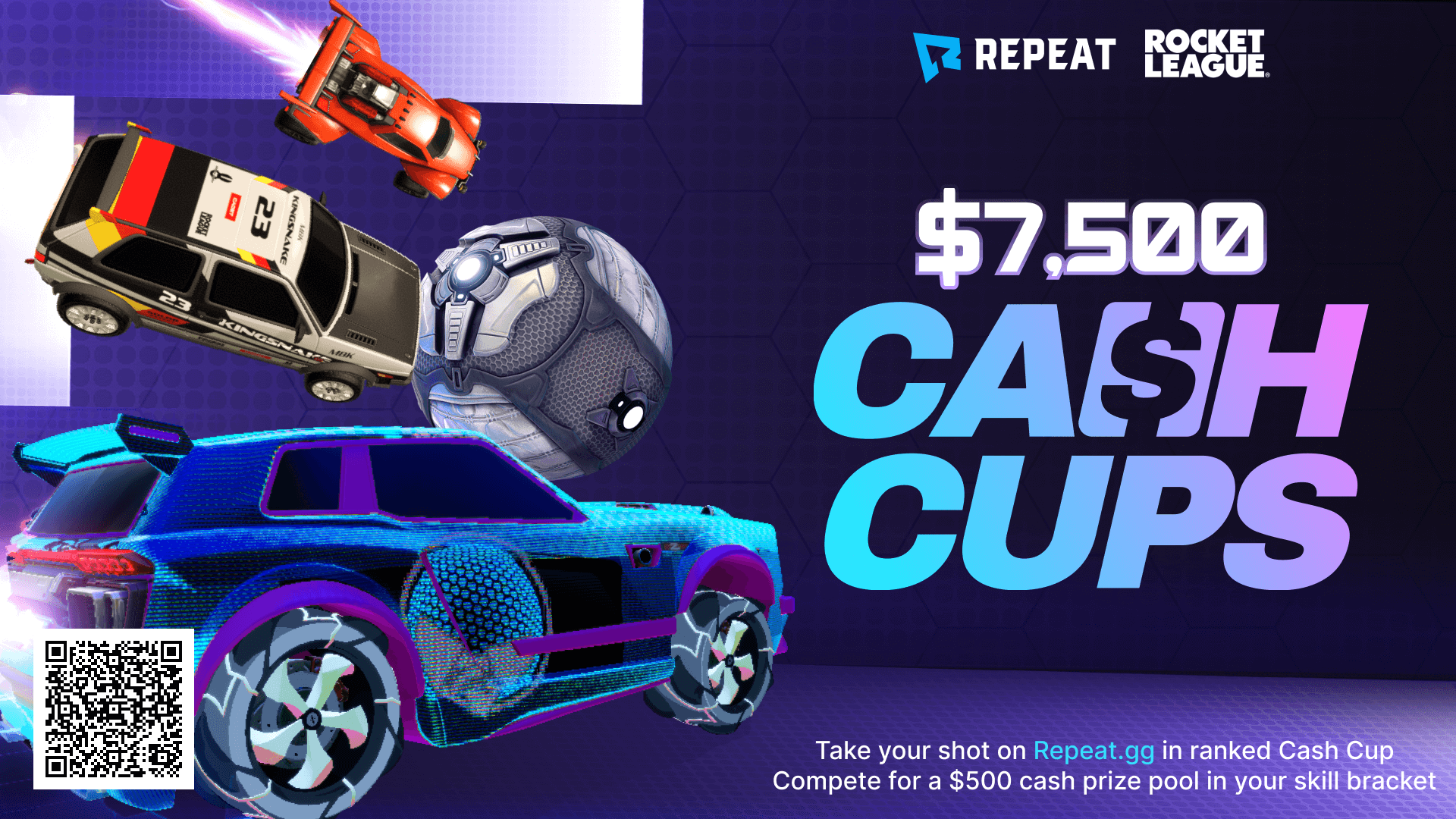 Rocket League Cash Cups Launch
