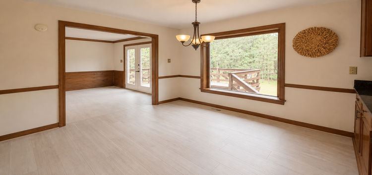 Primary bedroom before staging