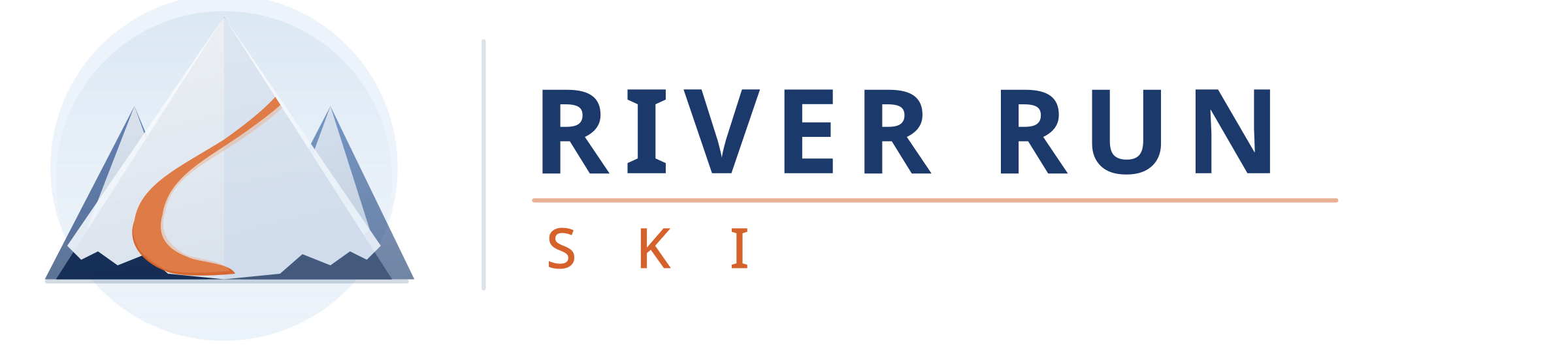 River Run Ski Logo