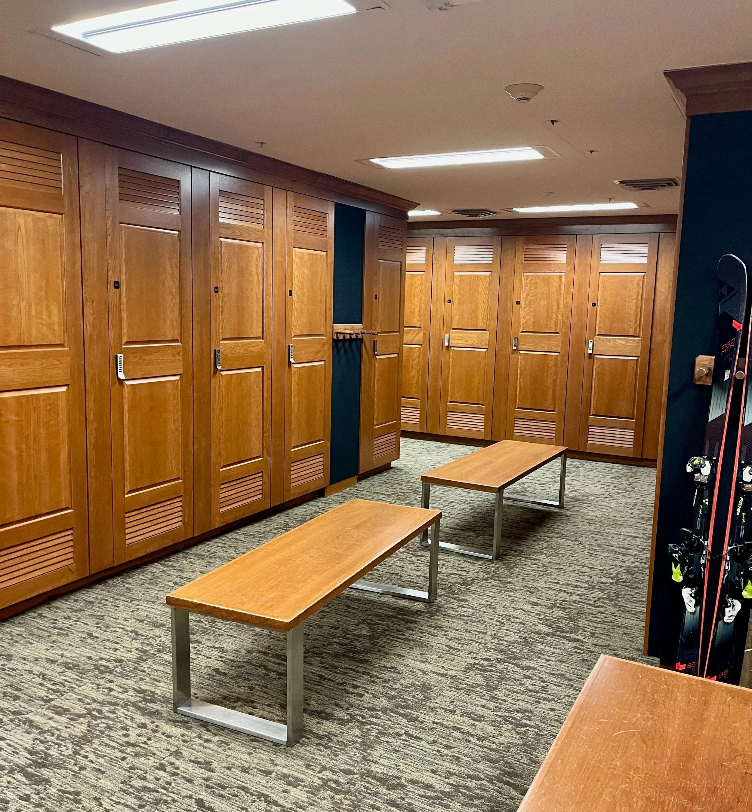 Image of the Ski Locker Room at the Elkhorn Lodge in Beaver Creek Colorado