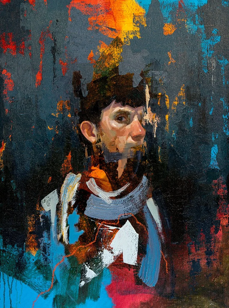 John Wentz, Un_Oeil_60x80cm_OilOnWoodPanel, 2018.jpg
