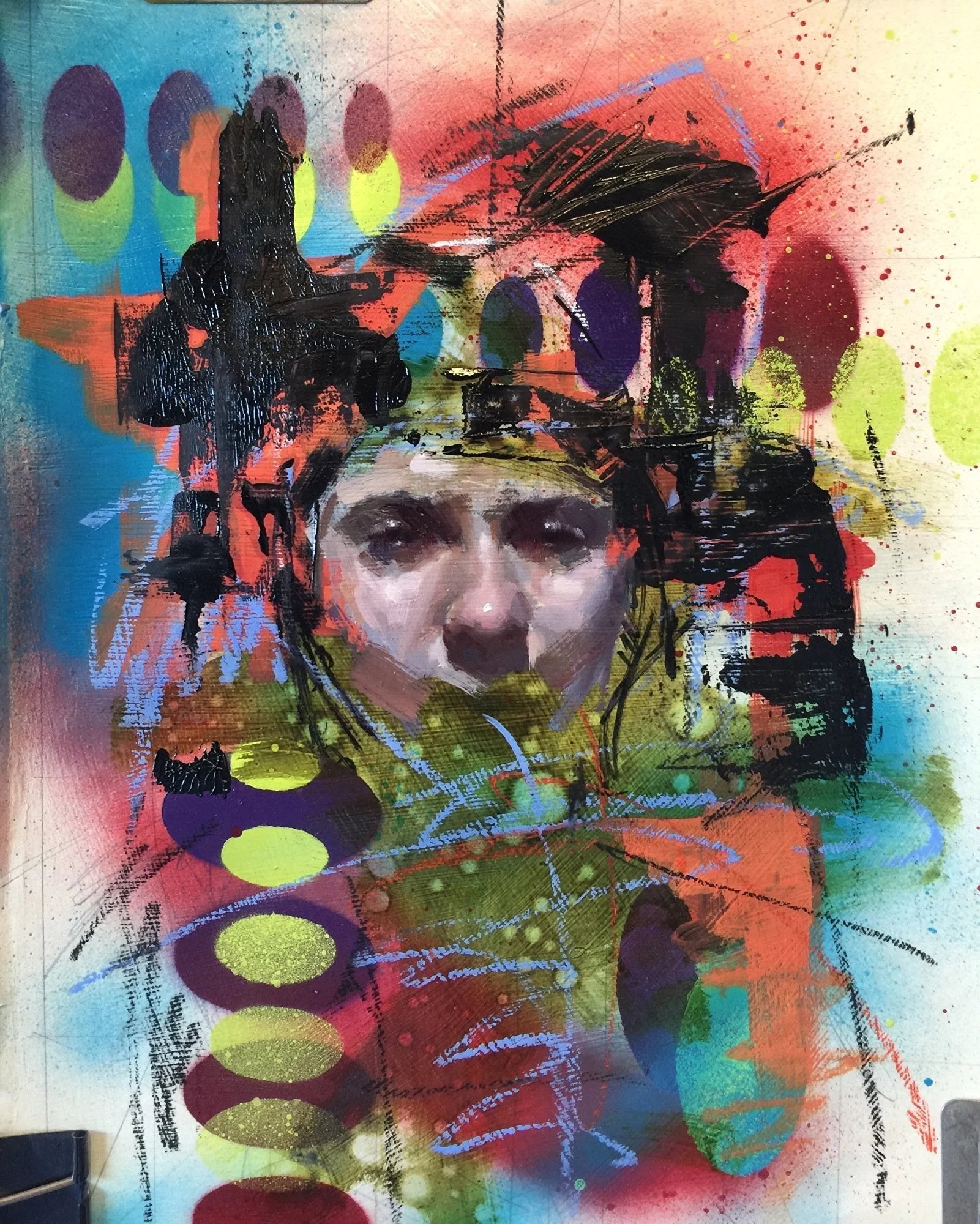 _Chromatic Study No. 3_ 16.5_x11.5_ Mixed Media on Paper 2016.jpg