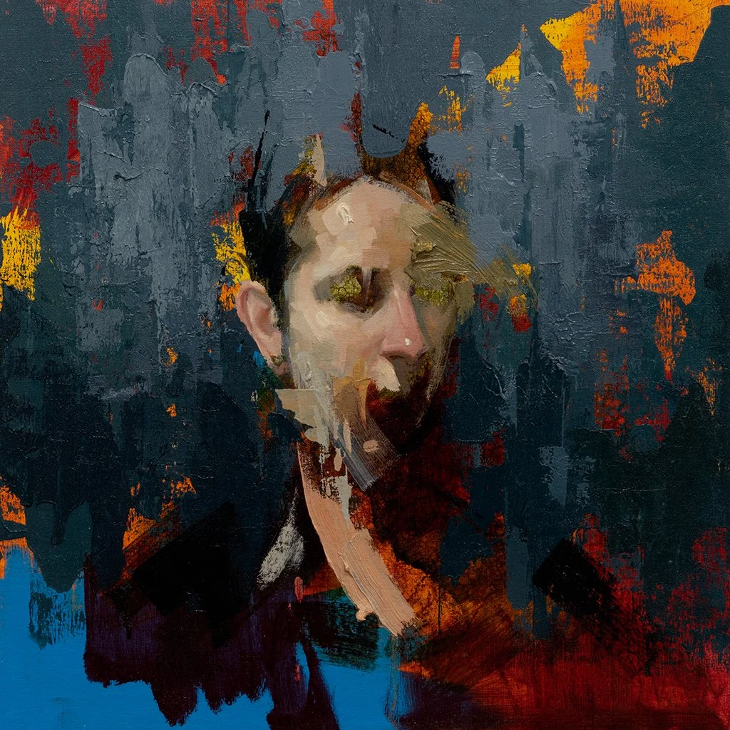 John Wentz, Dive, 2018 40x40cm_OilOnWoodPanel.jpg