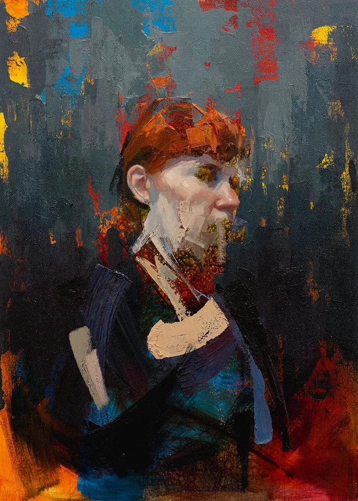 John Wentz, The Weight Of The Stone, 2018 50x60cm_OilOnWoodPanel.jpg