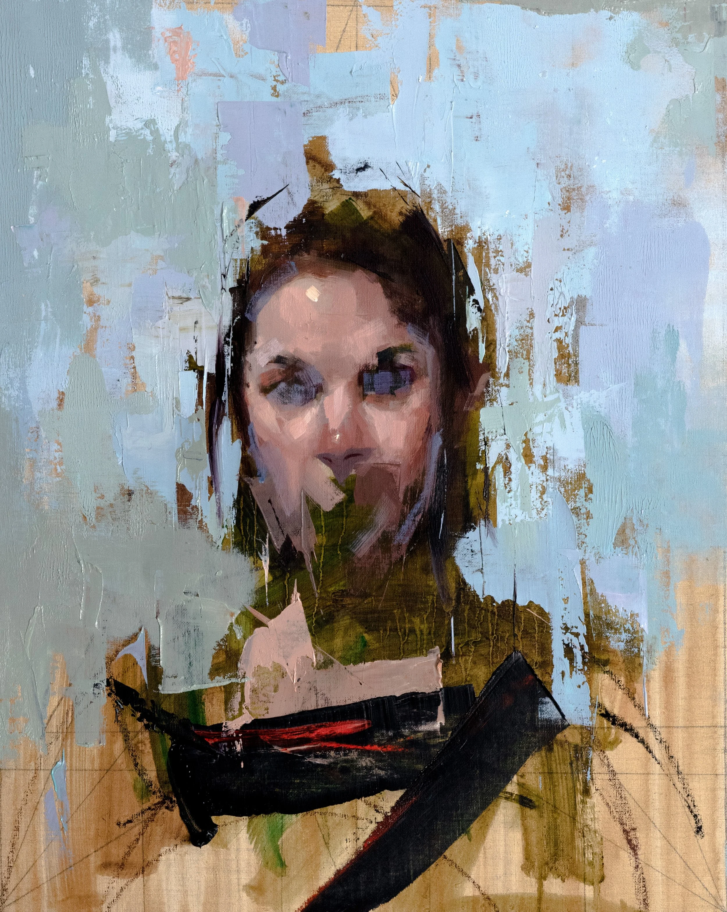 Held The Hand 50cm x 40cm Oil on Canvas 2019.jpg