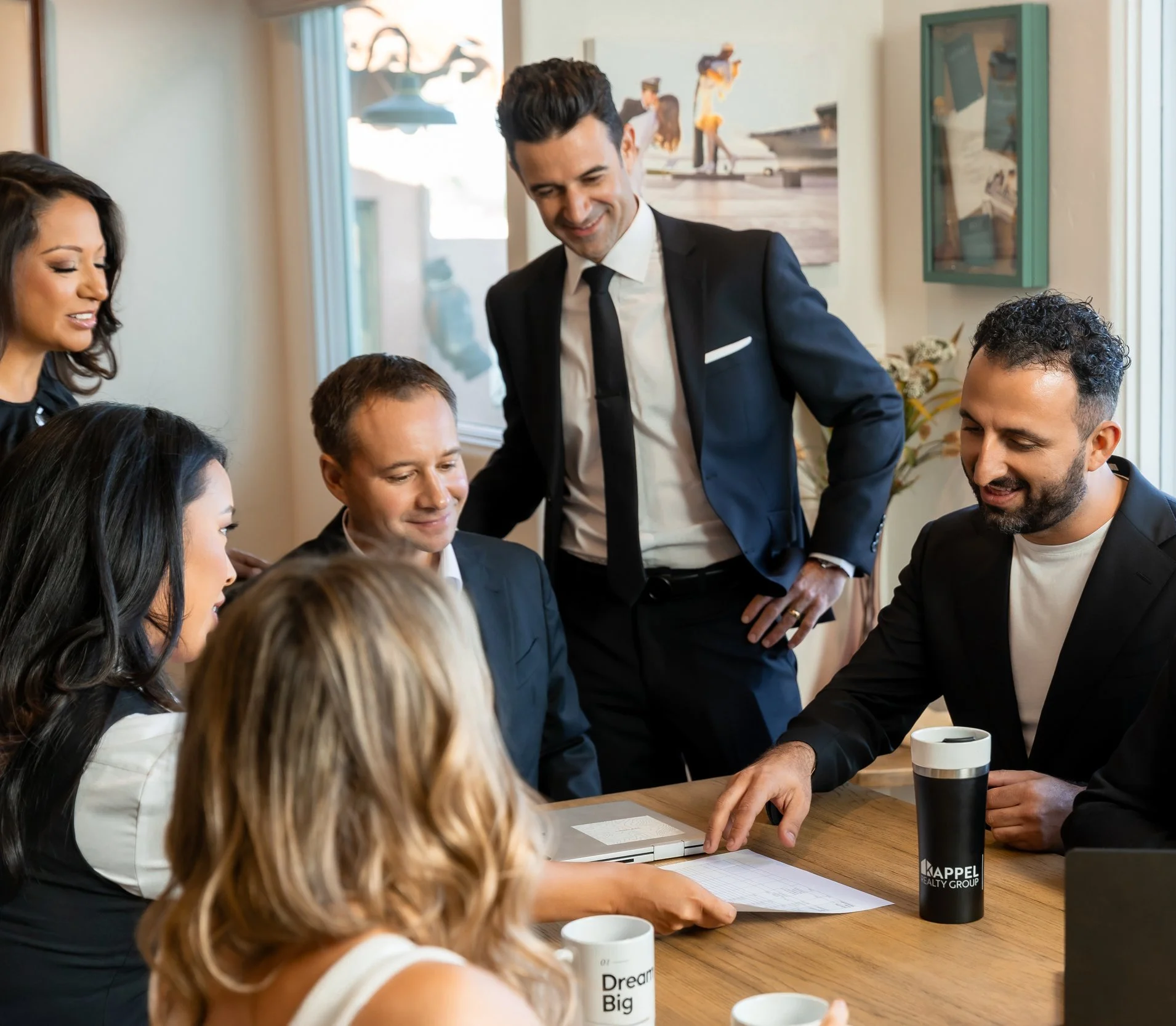 Mario Pais with Kappel Realty Group discussing transactions