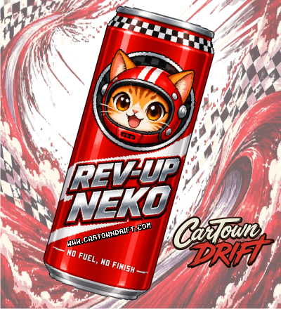 In CarTown DRIFT REV-UP NEKO is the fuel and depot stations used in the upcoming game and in the upcoming animated movies. REV-UP NEKO CAT (the corporate mascot of REV-UP NEKO) #revupneko #revupnekocao #revupnekokat #cartowndrift