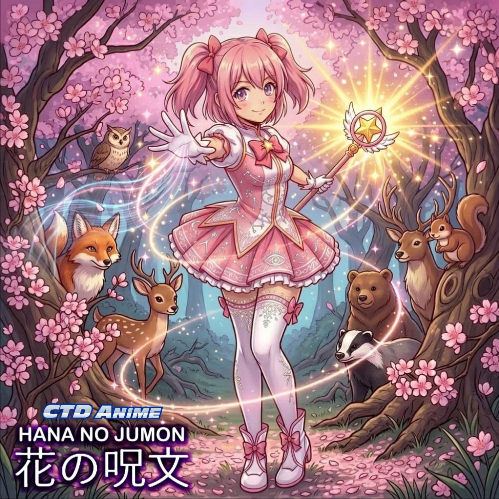HANA NO JUMON 花の呪文 (Flower Spell) is an anime character/series many characters adore in CarTown DRIFT : The Movie. Princess Hana harnesses the power of nature's elements to protect the lands & forest of her kingdom from pollution.