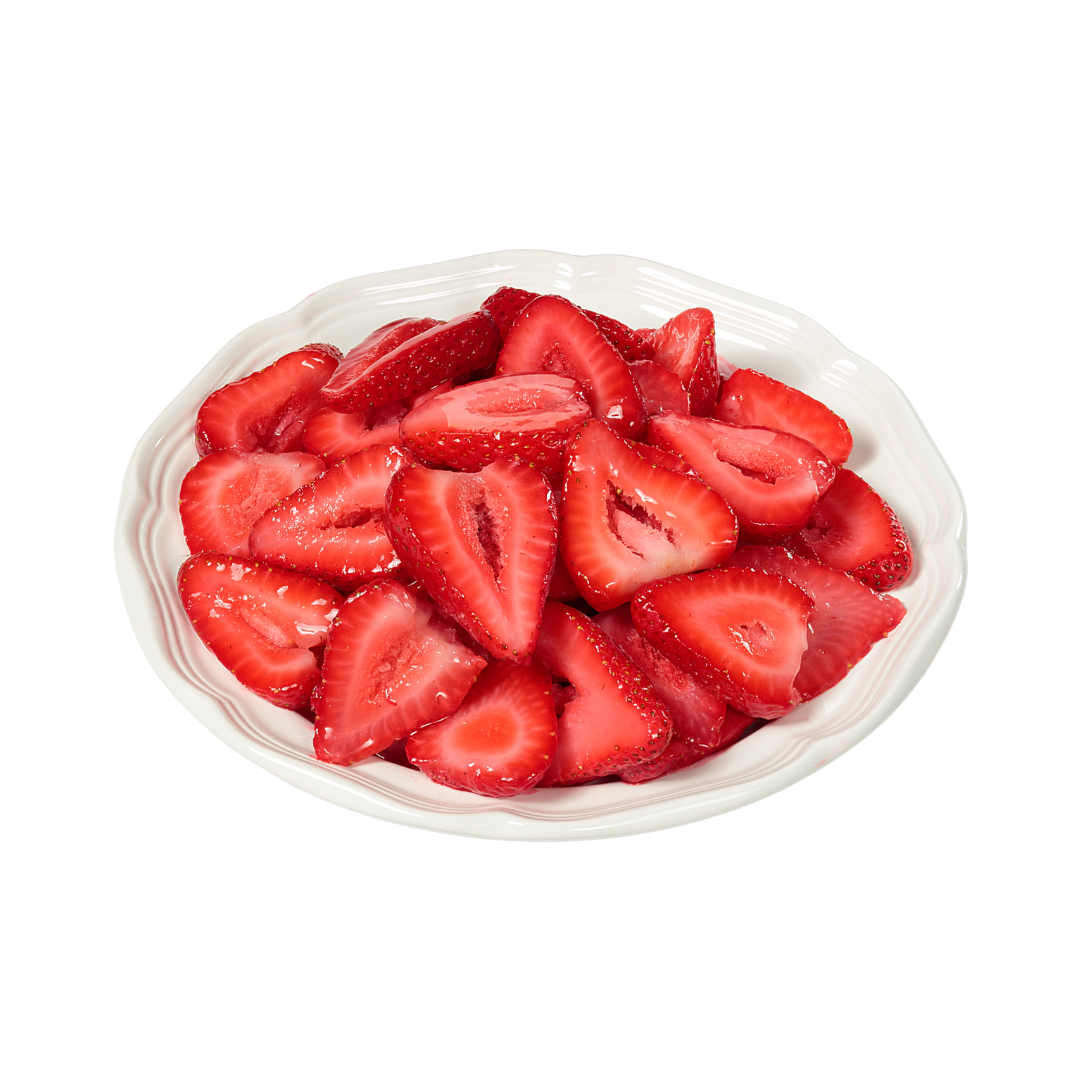 Sliced Strawberries