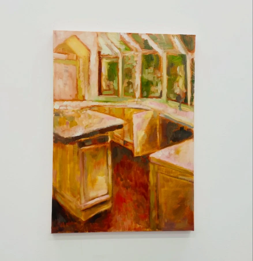 kitchen, oil on canvas 2026
