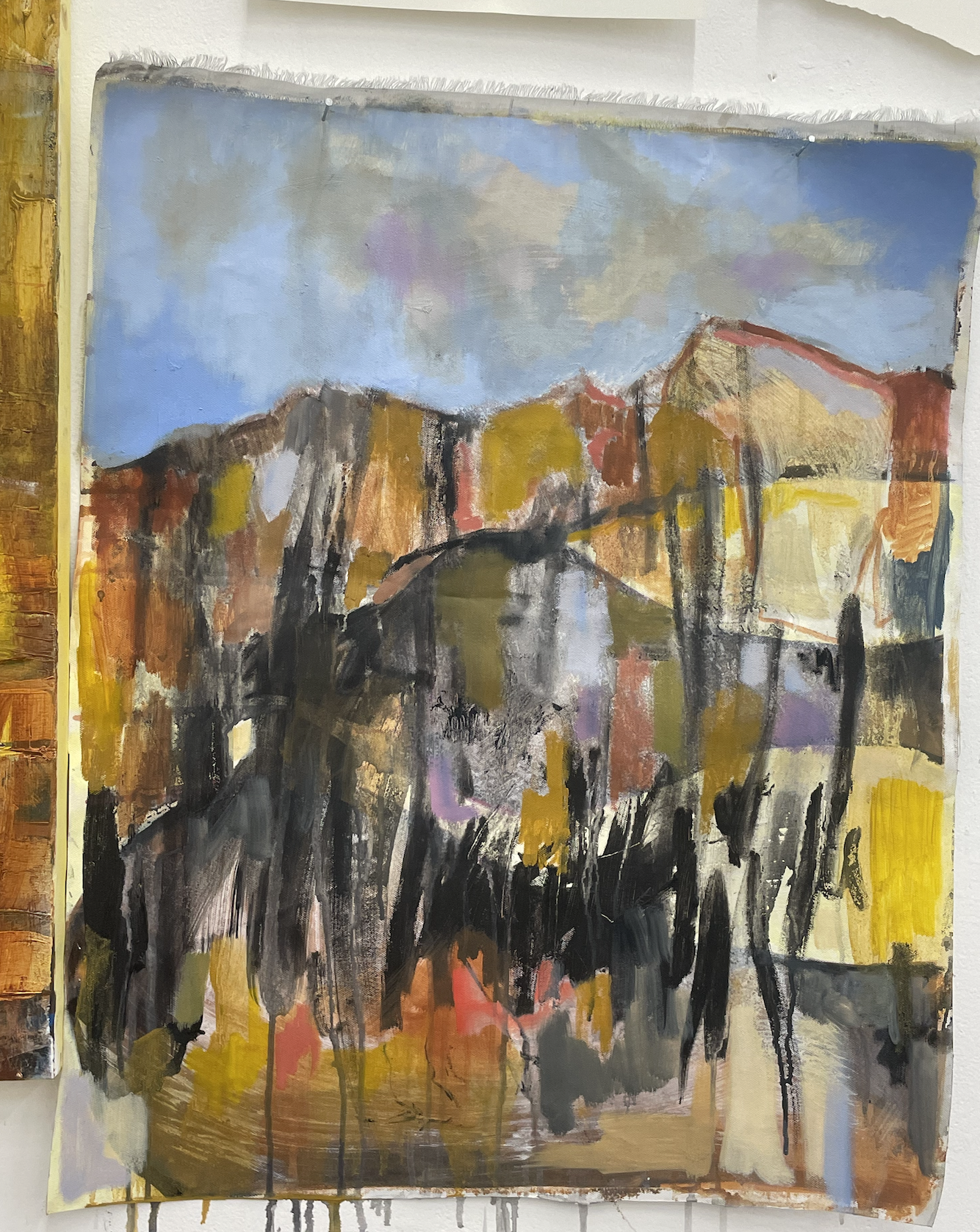 Bushfire Season 2026 oil on canvas 