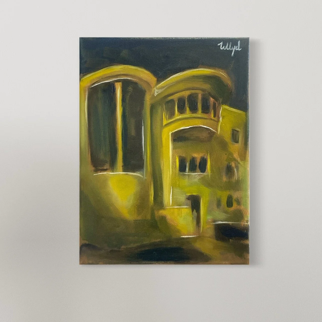 dalcrombie, oil on canvas 2025