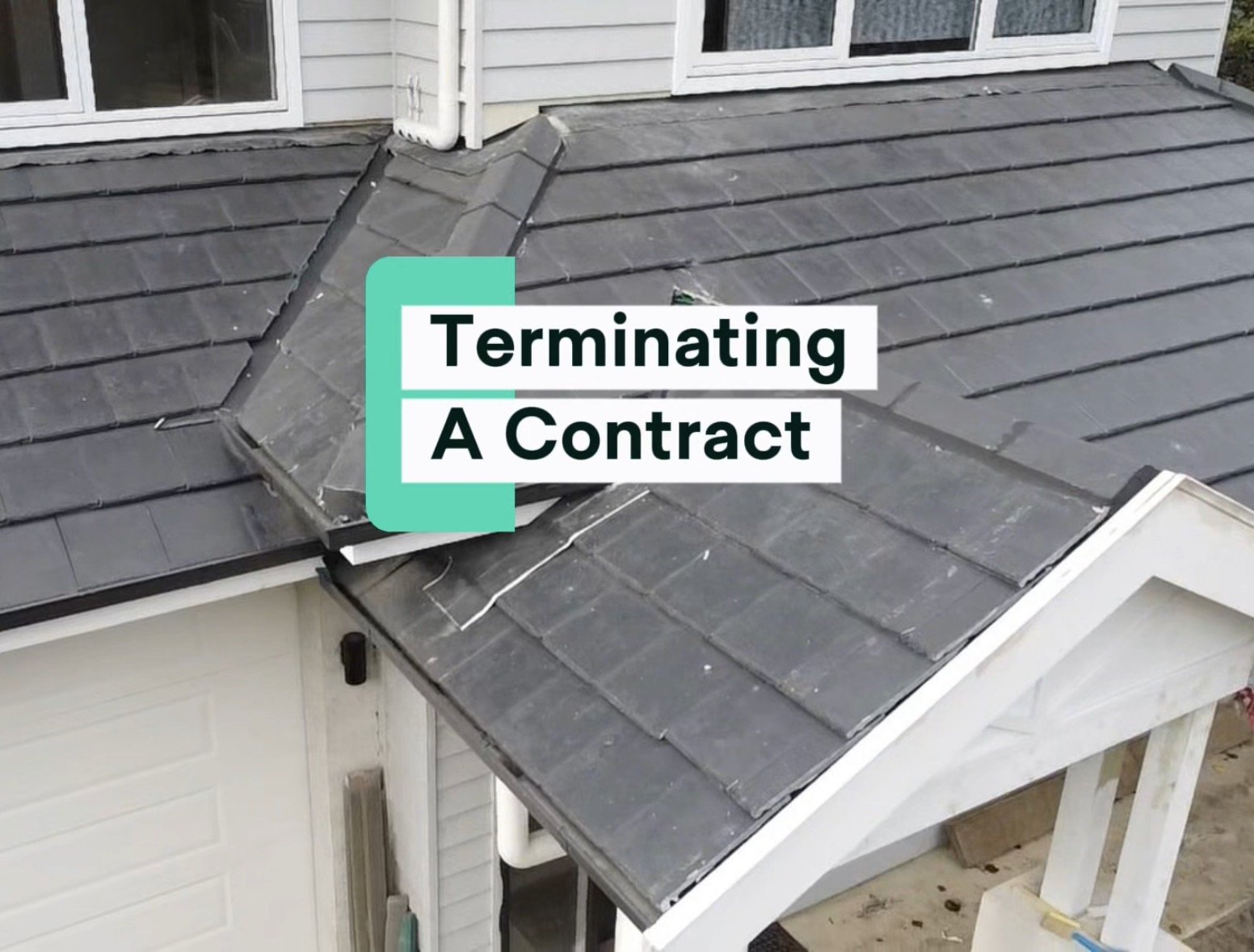 Terminating a Building Contract