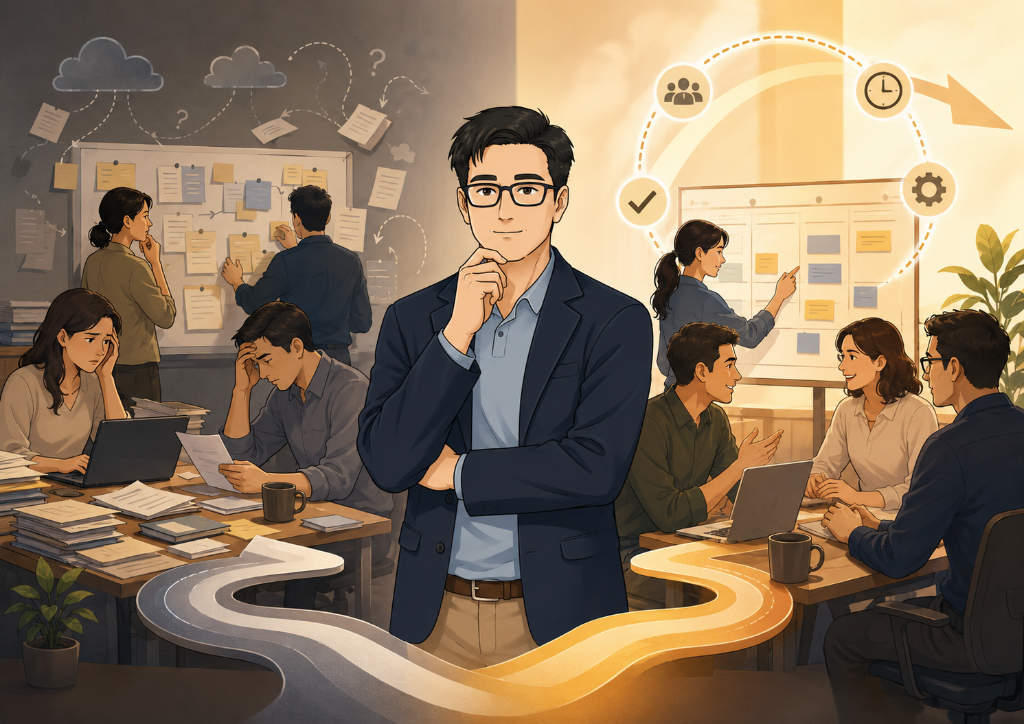 The Operating Rhythm That Keeps Work Moving