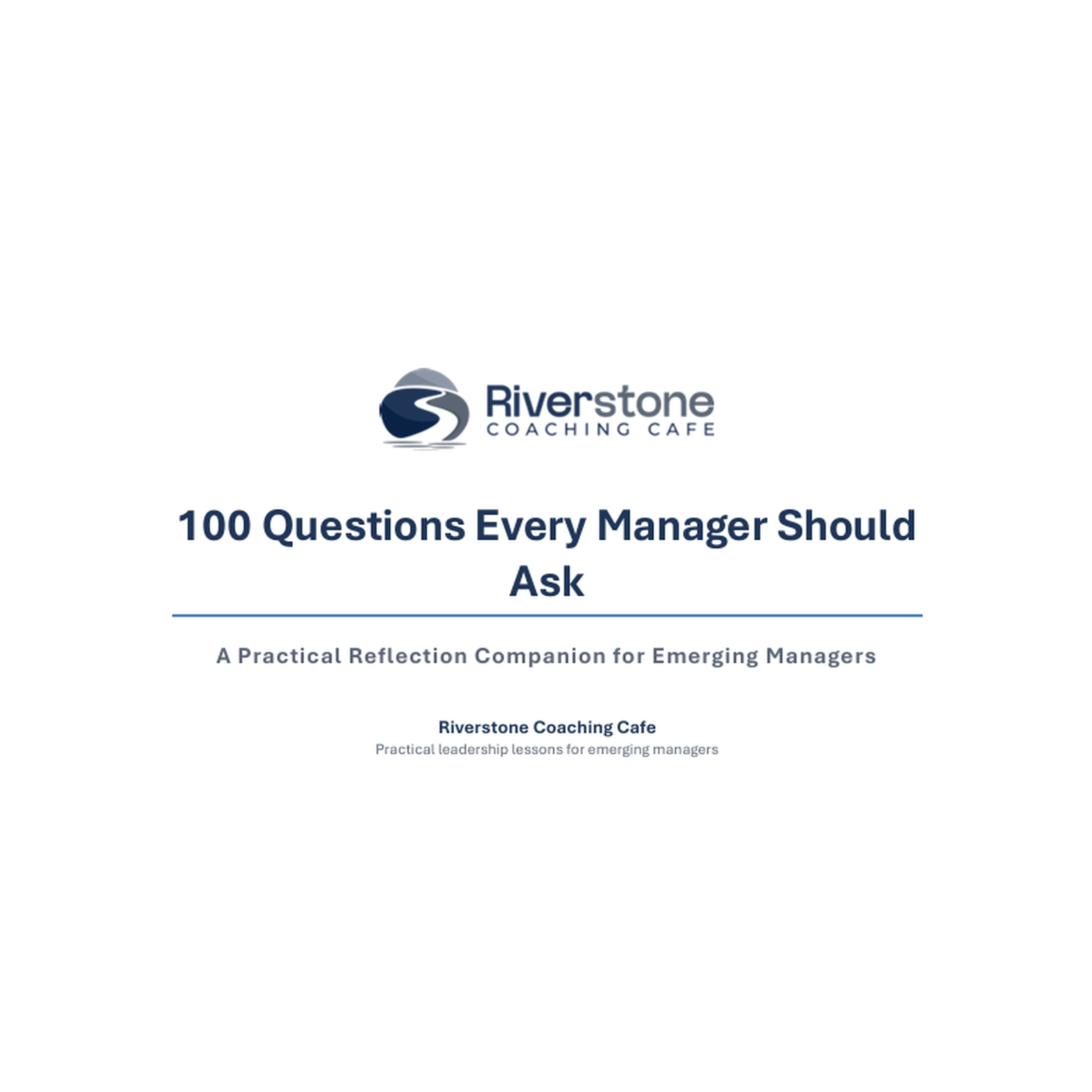 100 Questions Every Manager Should Ask