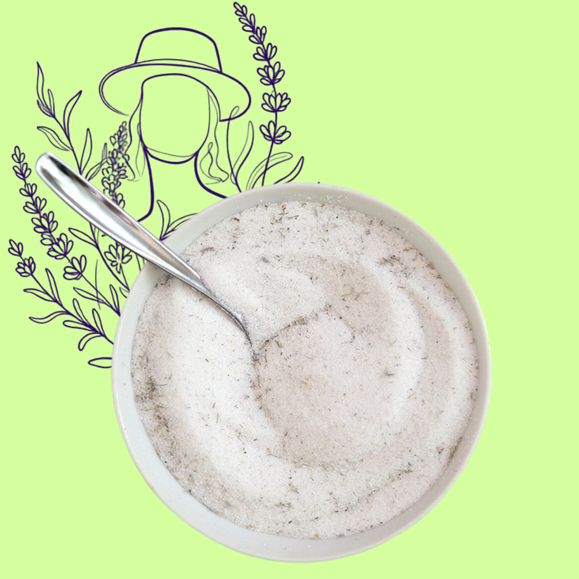 Lavender Sugar