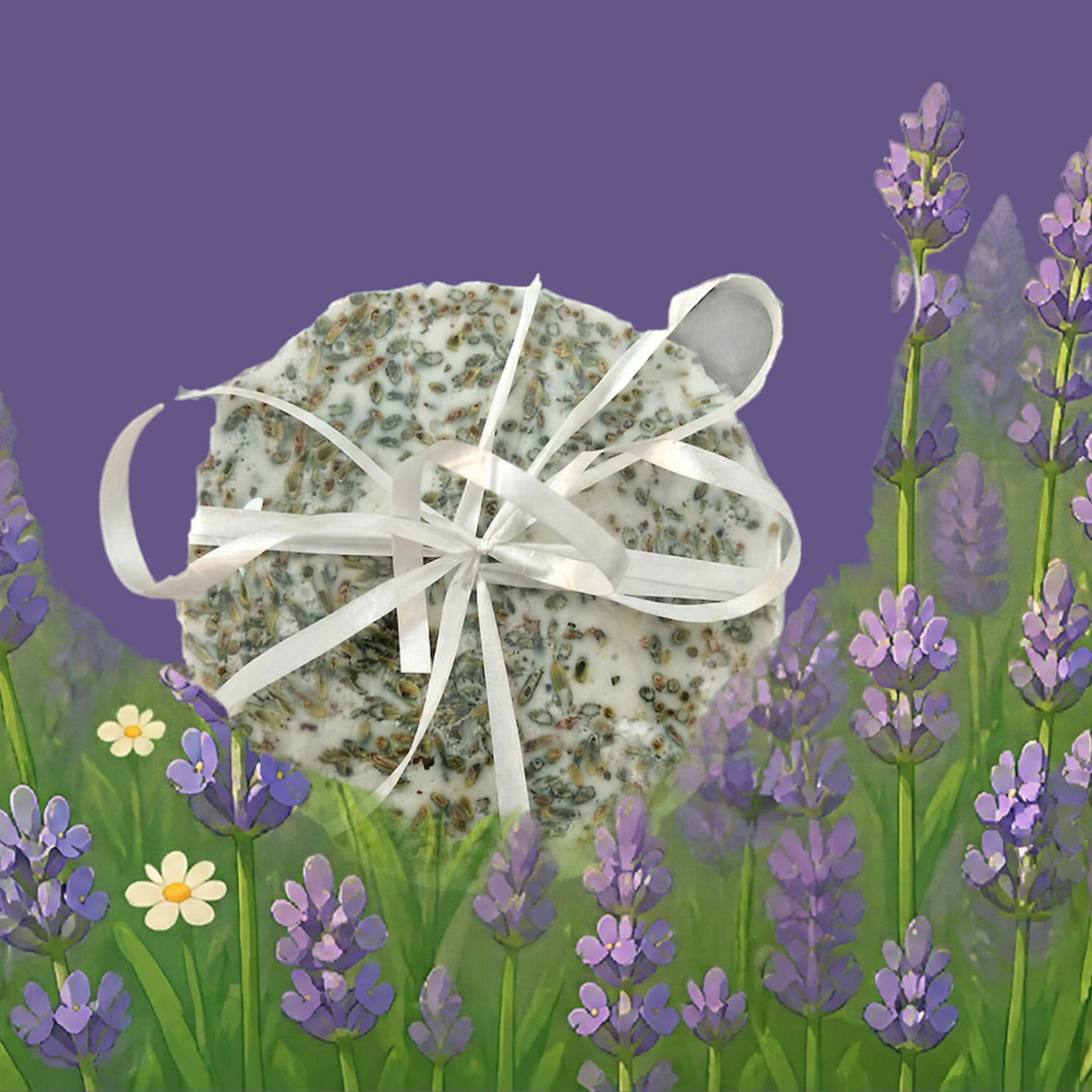 lavender goat-milk soap