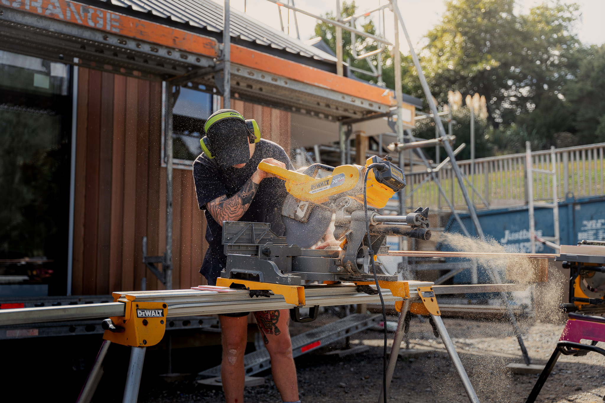 Baddeley Avenue, Kohimarama construction site