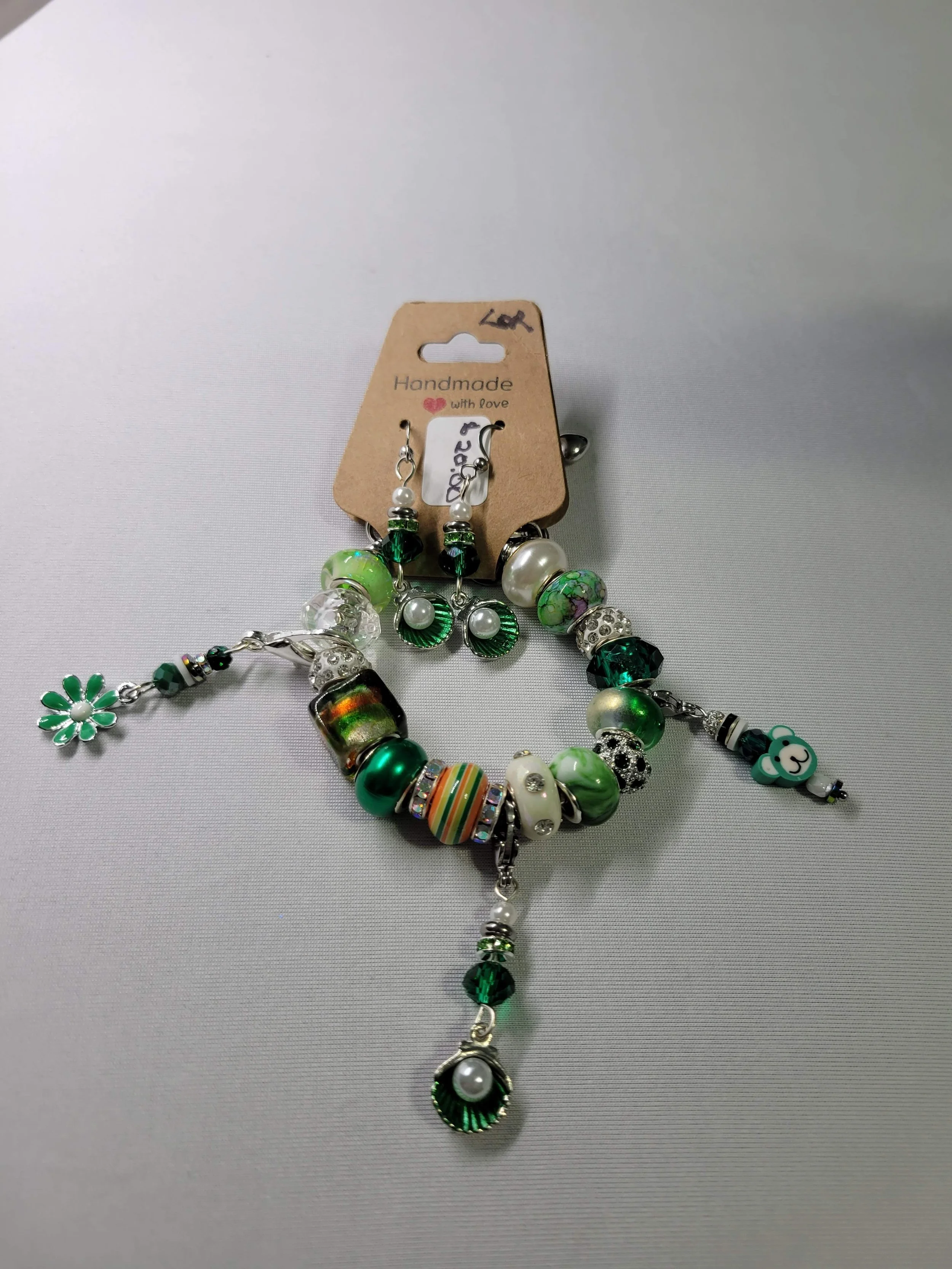 Bracelet w/earring set