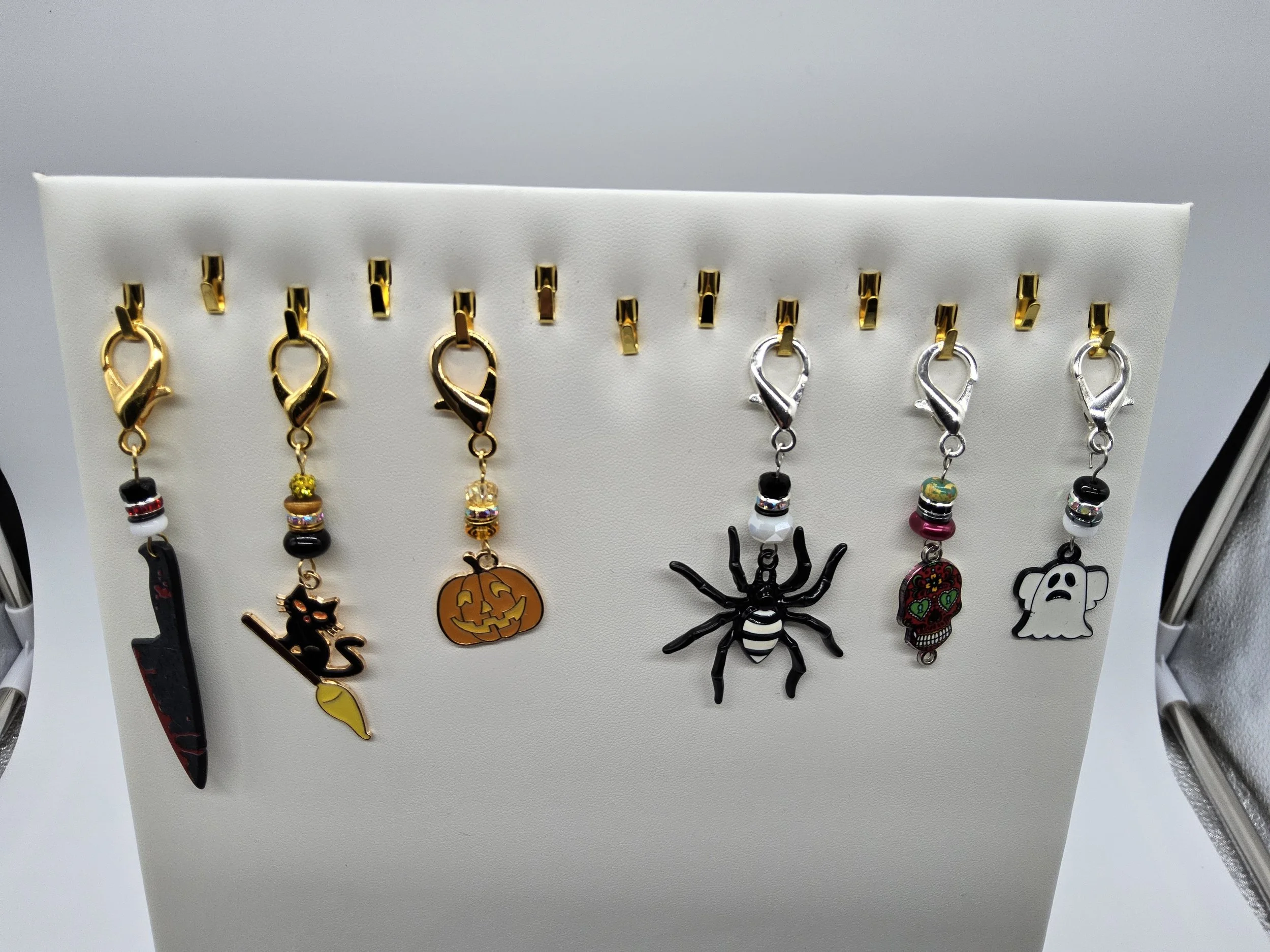 Halloween Beaded Charm