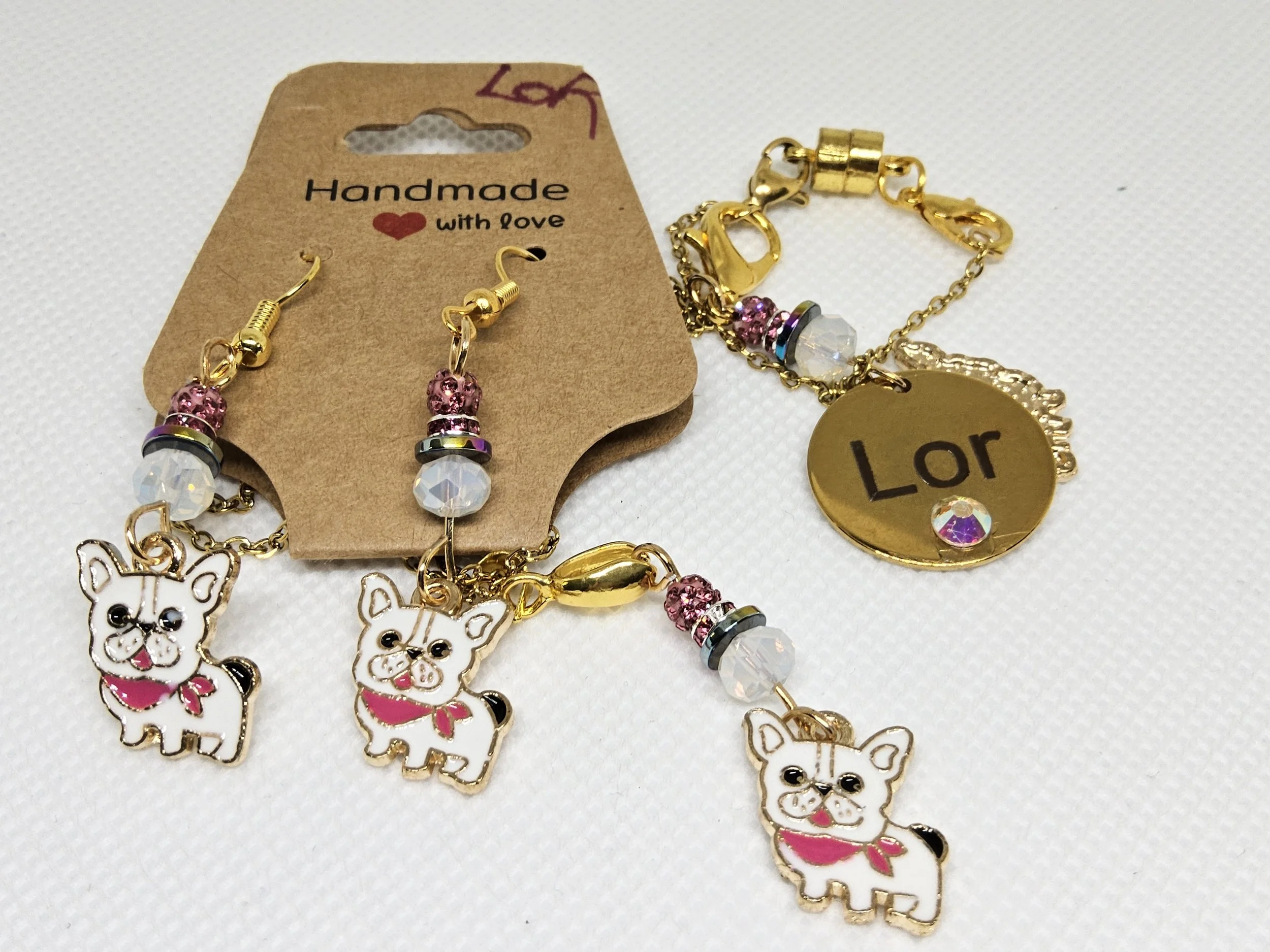 Pendant w/ earring set