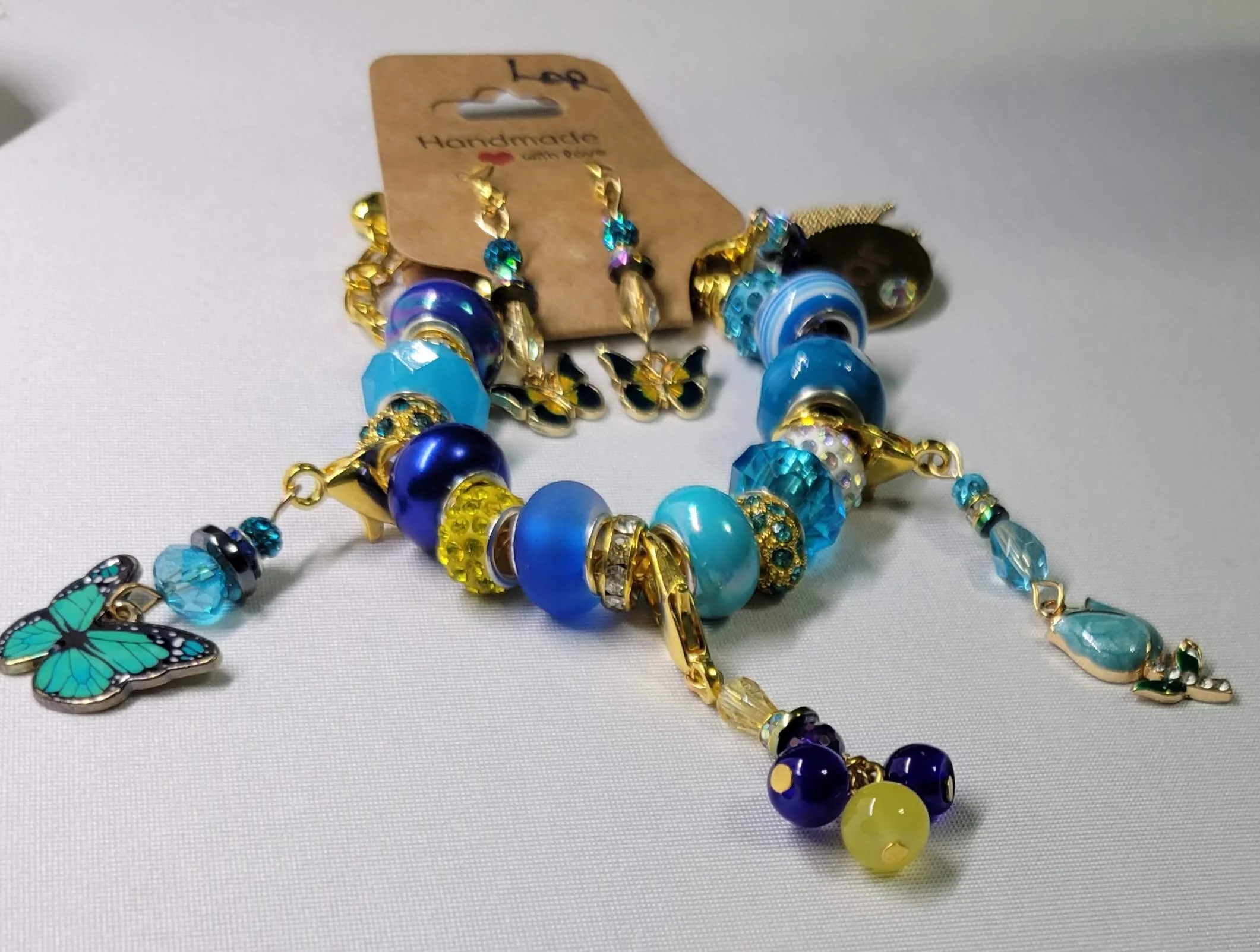 Bracelet w/earring set