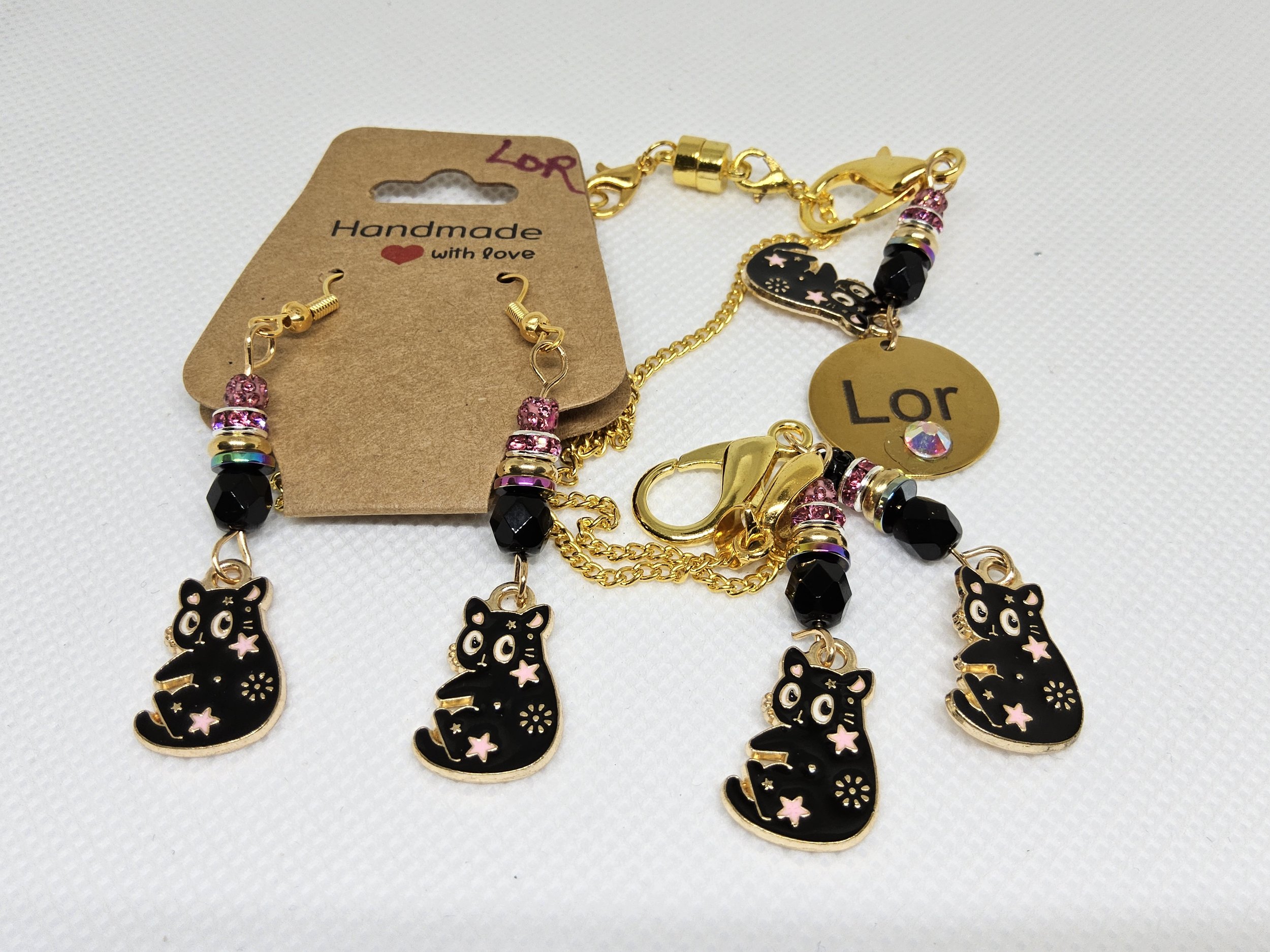 Pendant w/ earring set