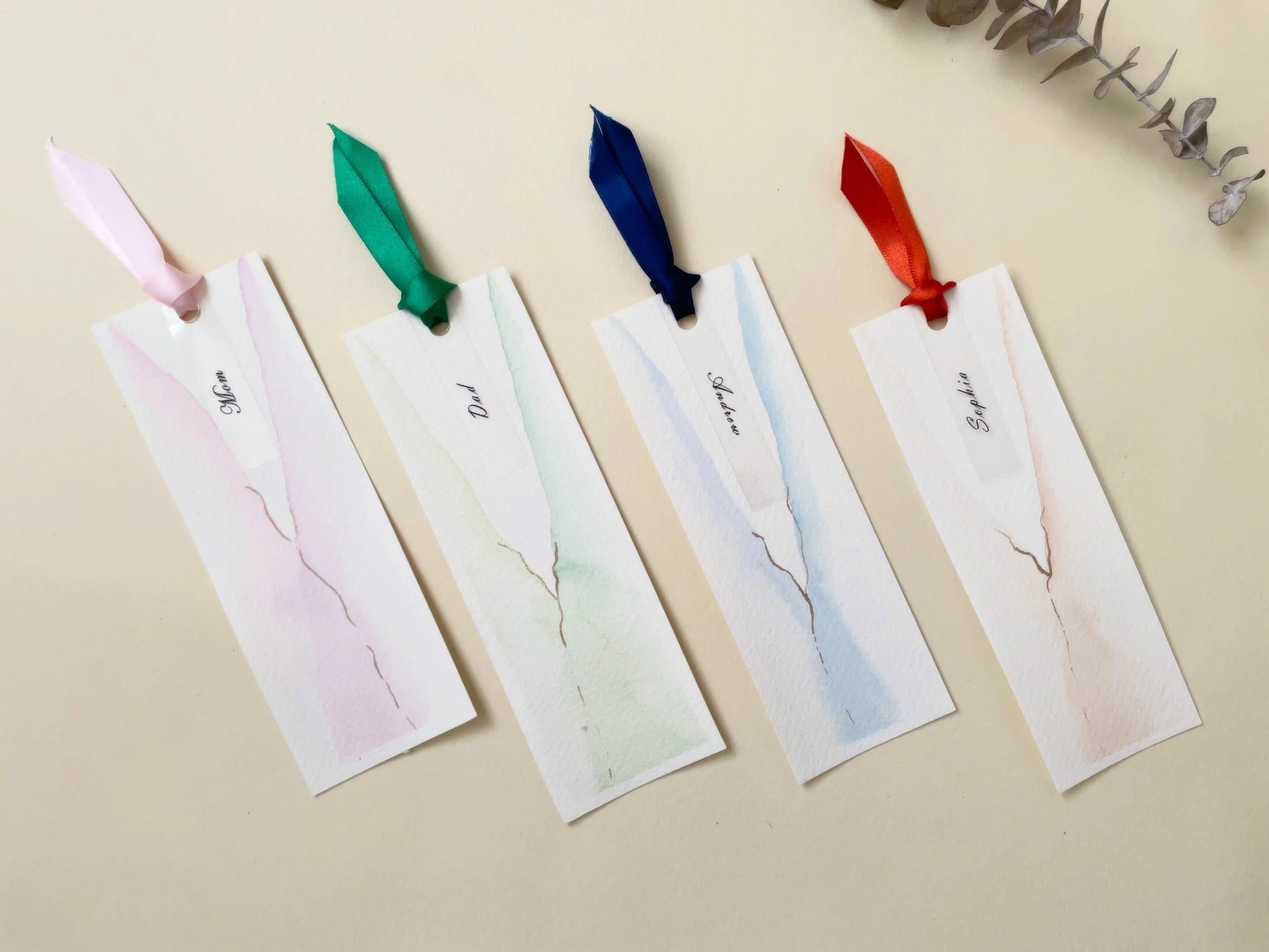 Two paths, one journey. 
One day, a new beginning.

Wedding Collection 👰🏻&zwj;♀️🤵🏻&zwj;♂️

Discover it www.brushedchapter.com.au 

#brushedchapter #bookmark #handpainted #watercolourplacecard #keepsake