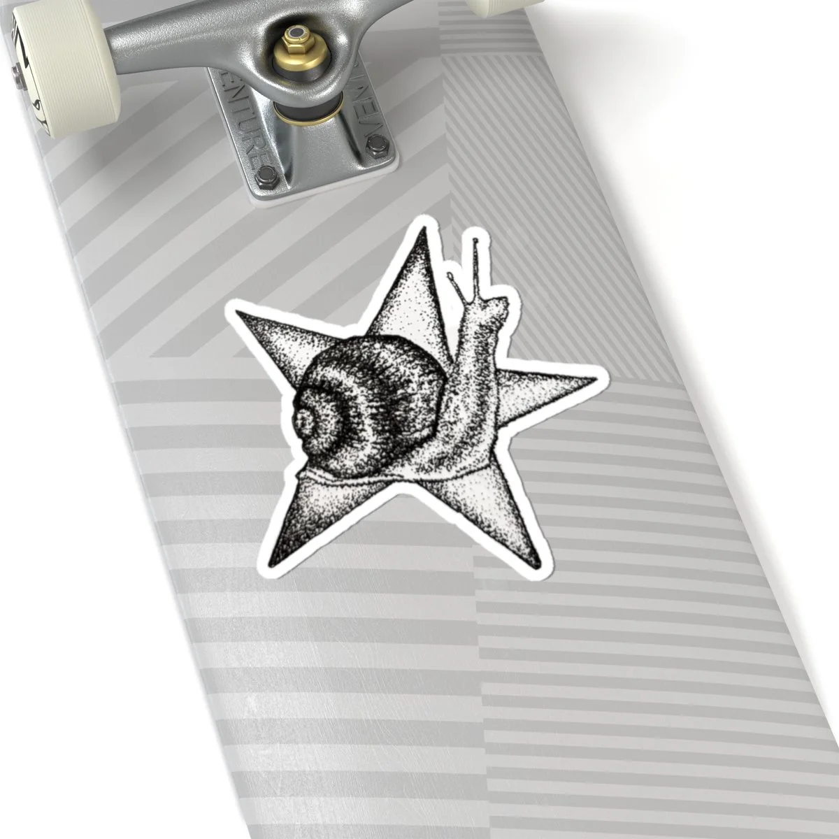 Stippled Star Snail Sticker