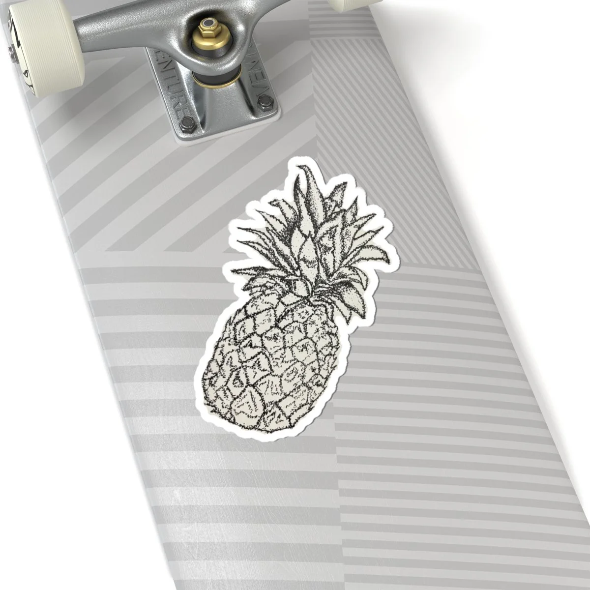 Stippled Tropical Pineapple Sticker
