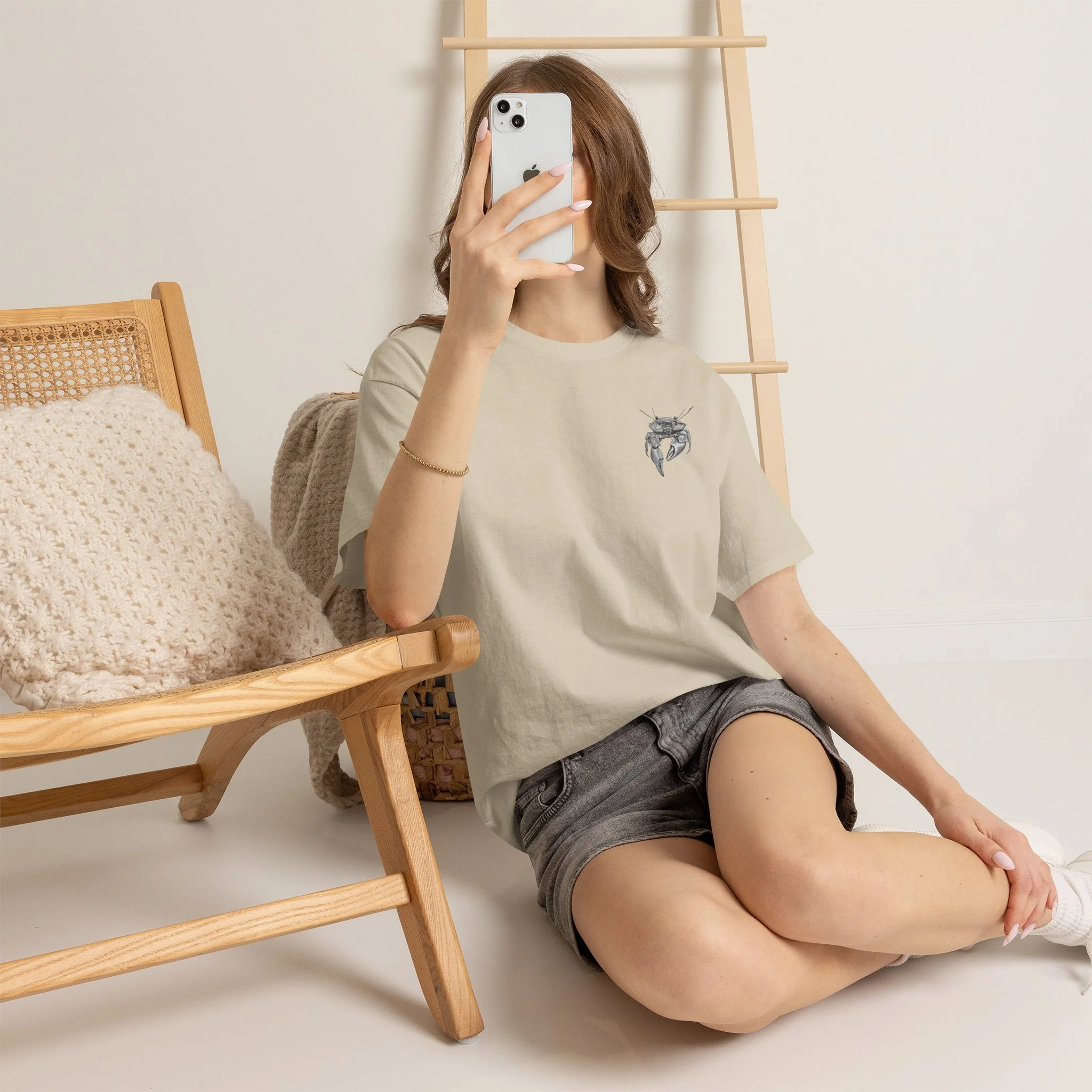 Sand Crab Cotton Tee
