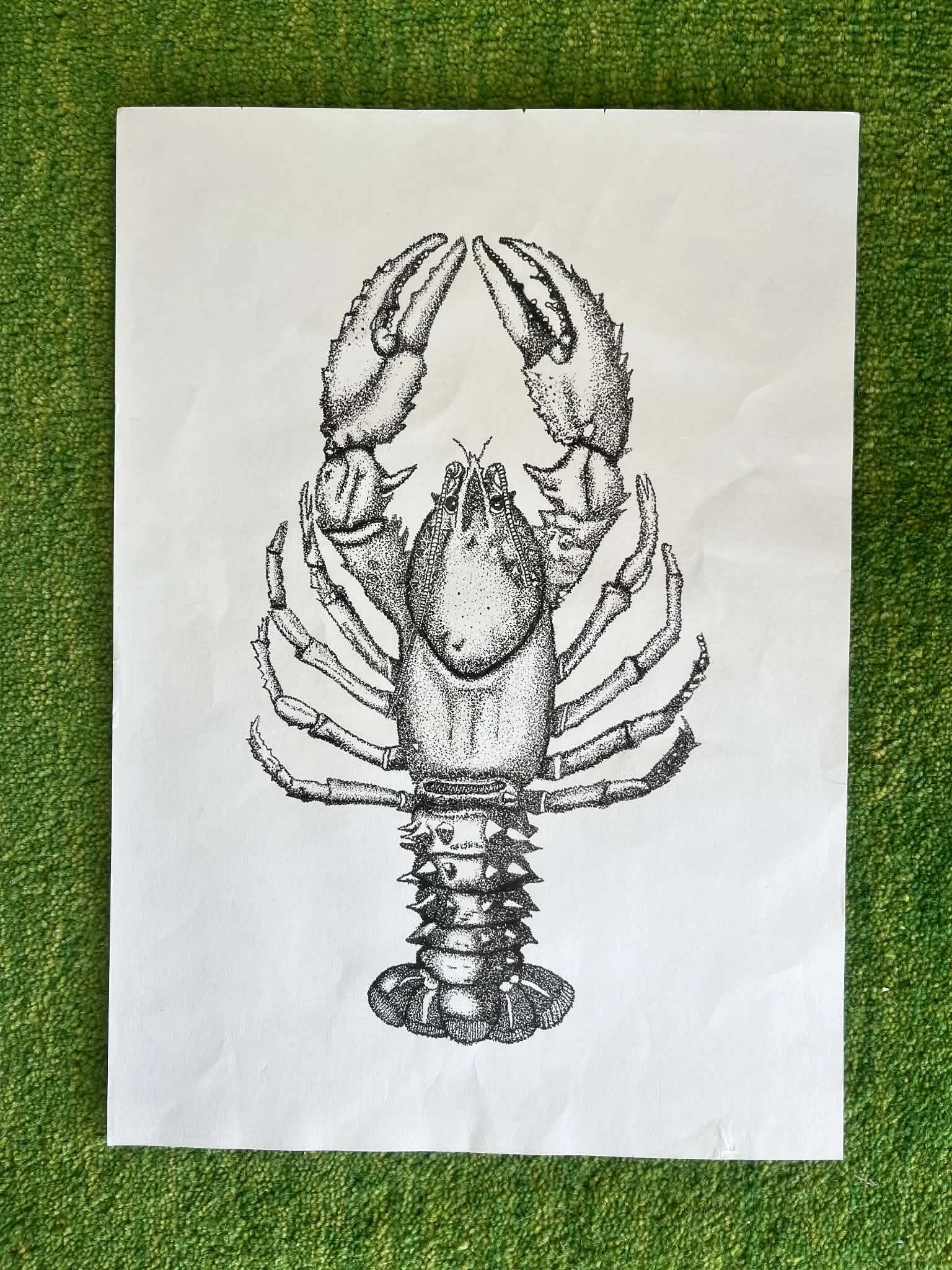 Hand-inked as a conceptual pair.