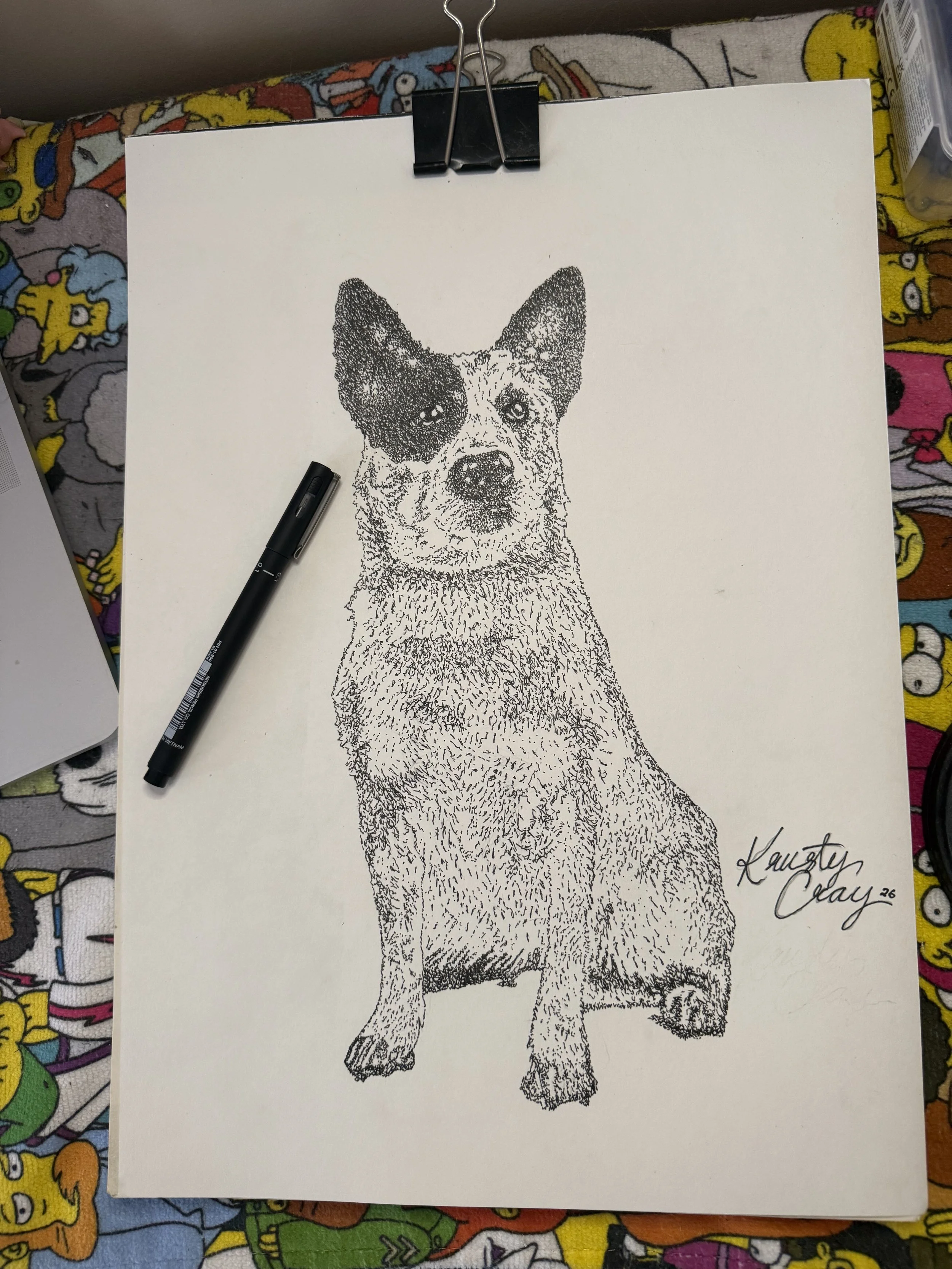 A heartfelt Valentine's Day tribute to a new family member.