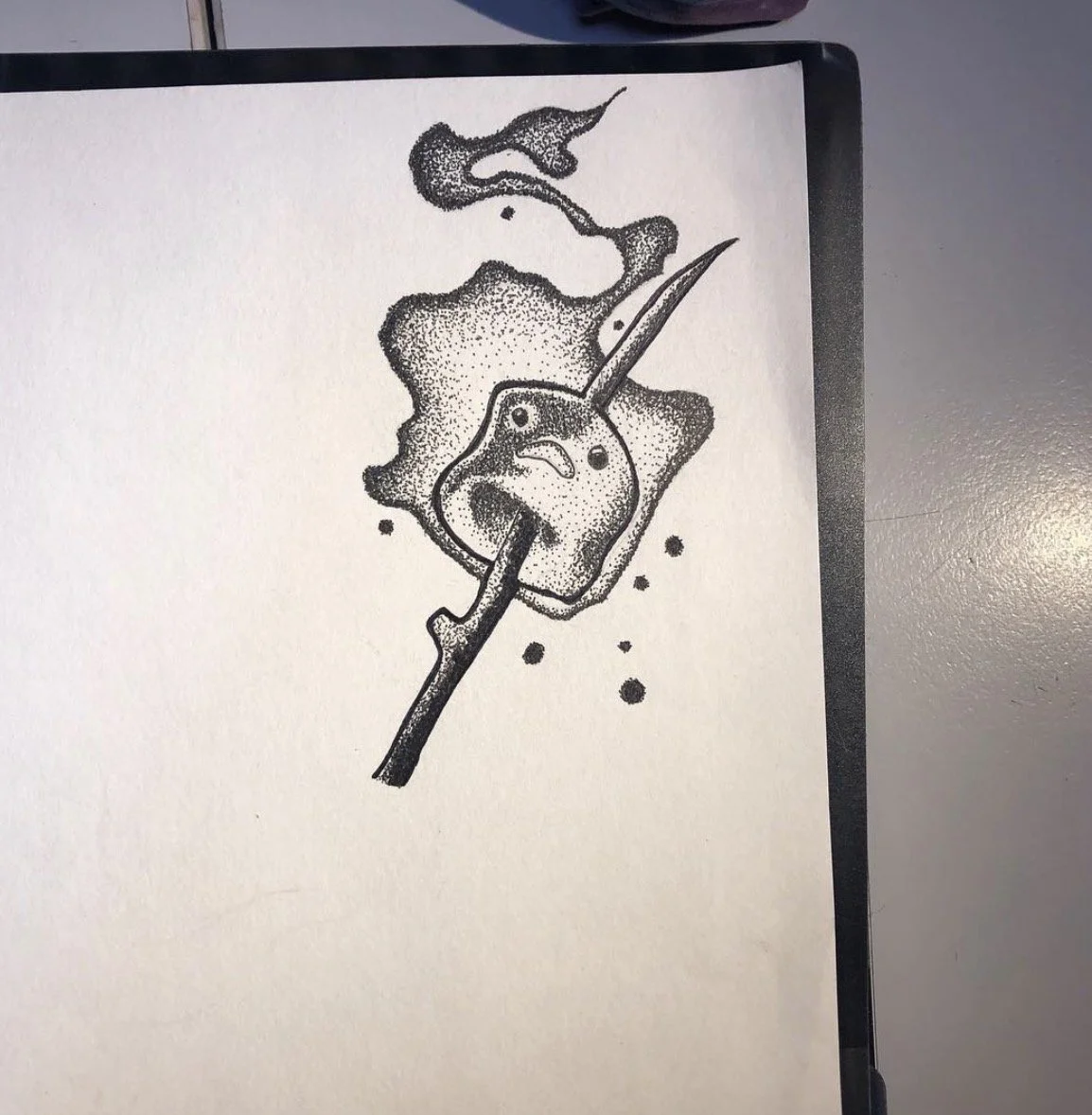 Infusing a bit of playful, illustrative character into ink.