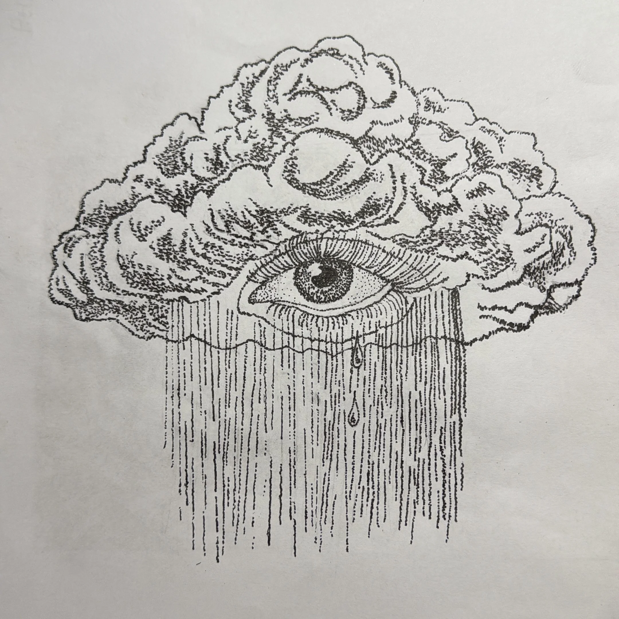 Translating emotional weight into surreal imagery.