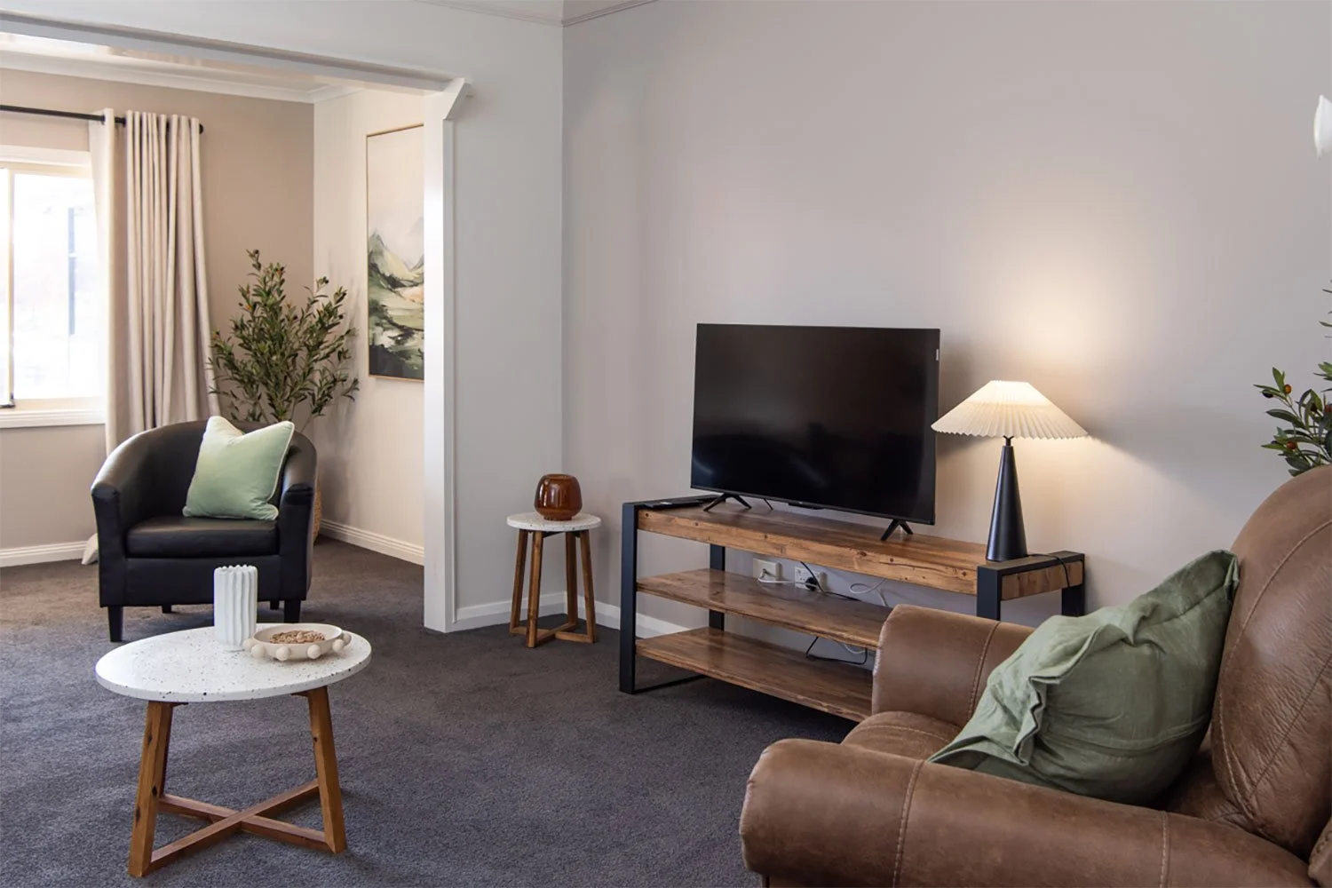 Creature comforts inside the Residence