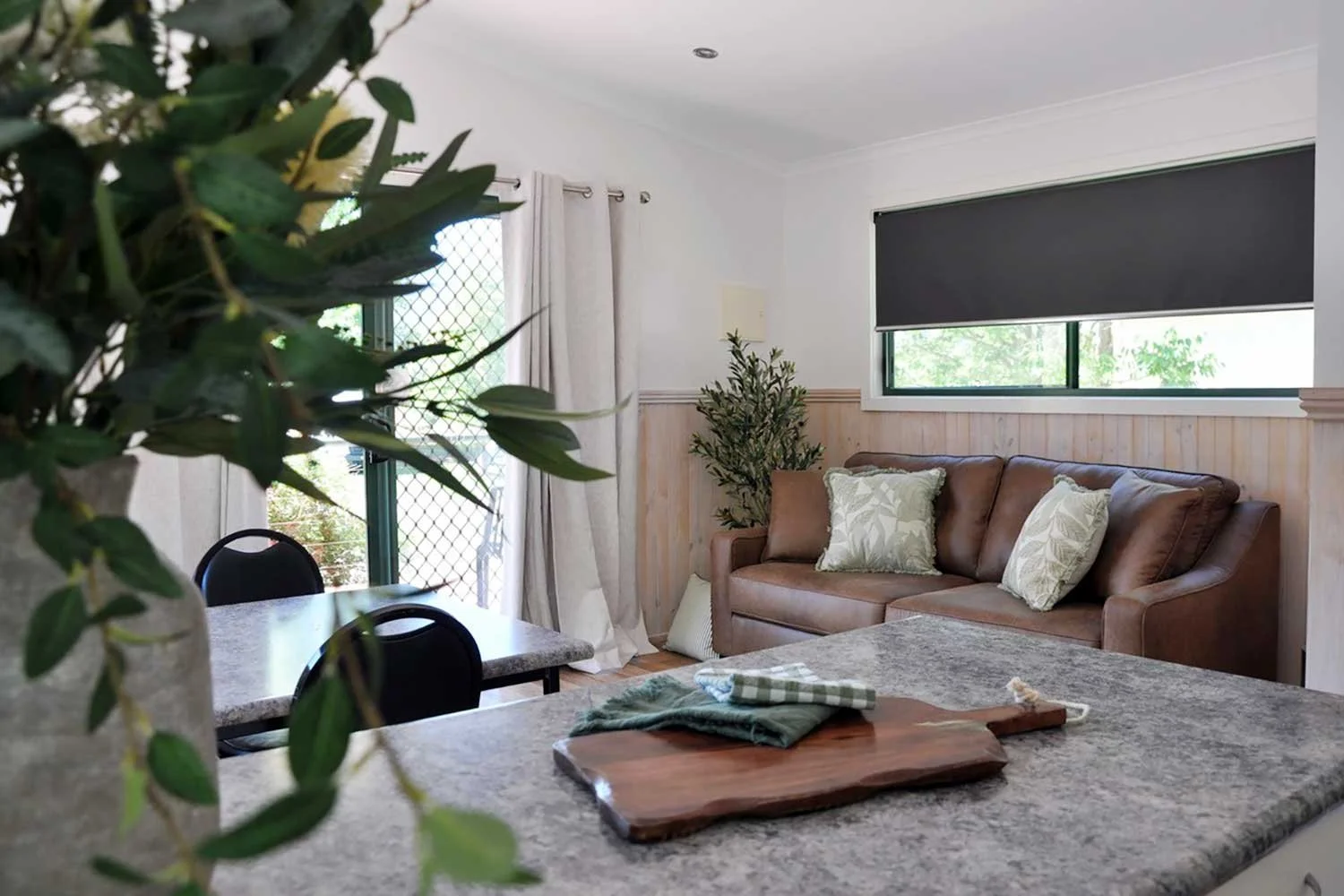 Cabin living area