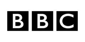 BBC logo with black background and white text