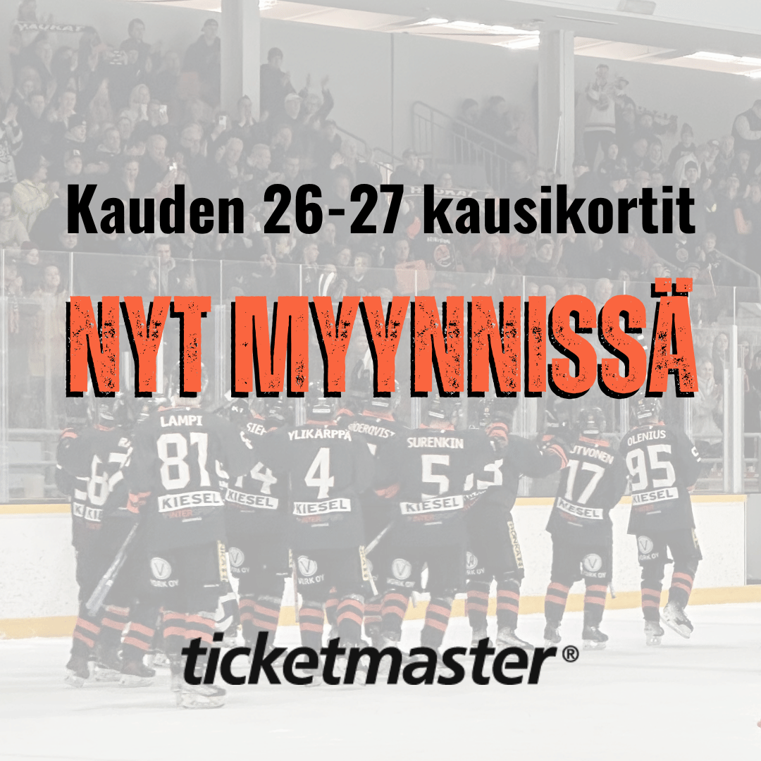 Kauden 2026-27 kausikortit myynnissä Ticketmasterissa – hyödynnä kesätarjous