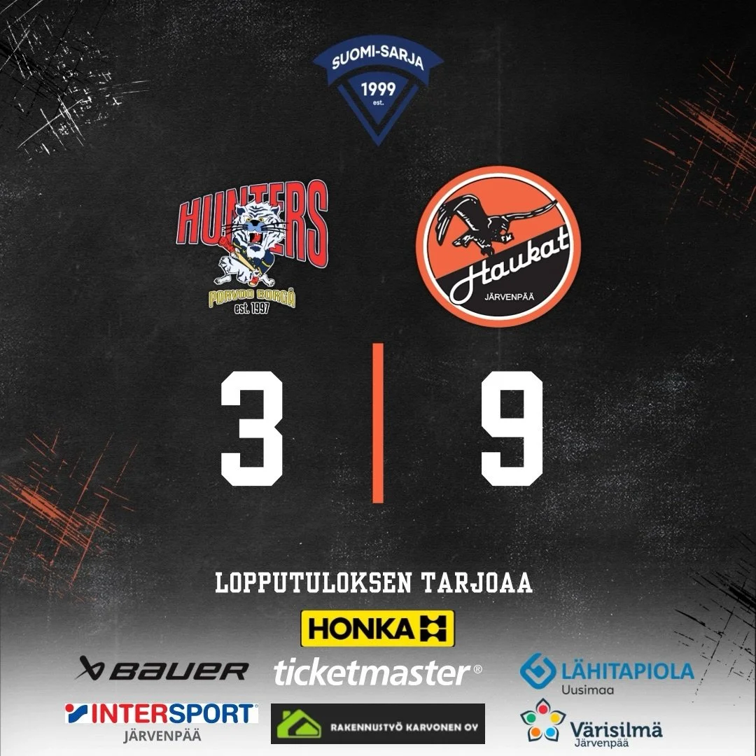 Preseason startattu voitolla Porvoosta 🤝

#haukat #suomisarja