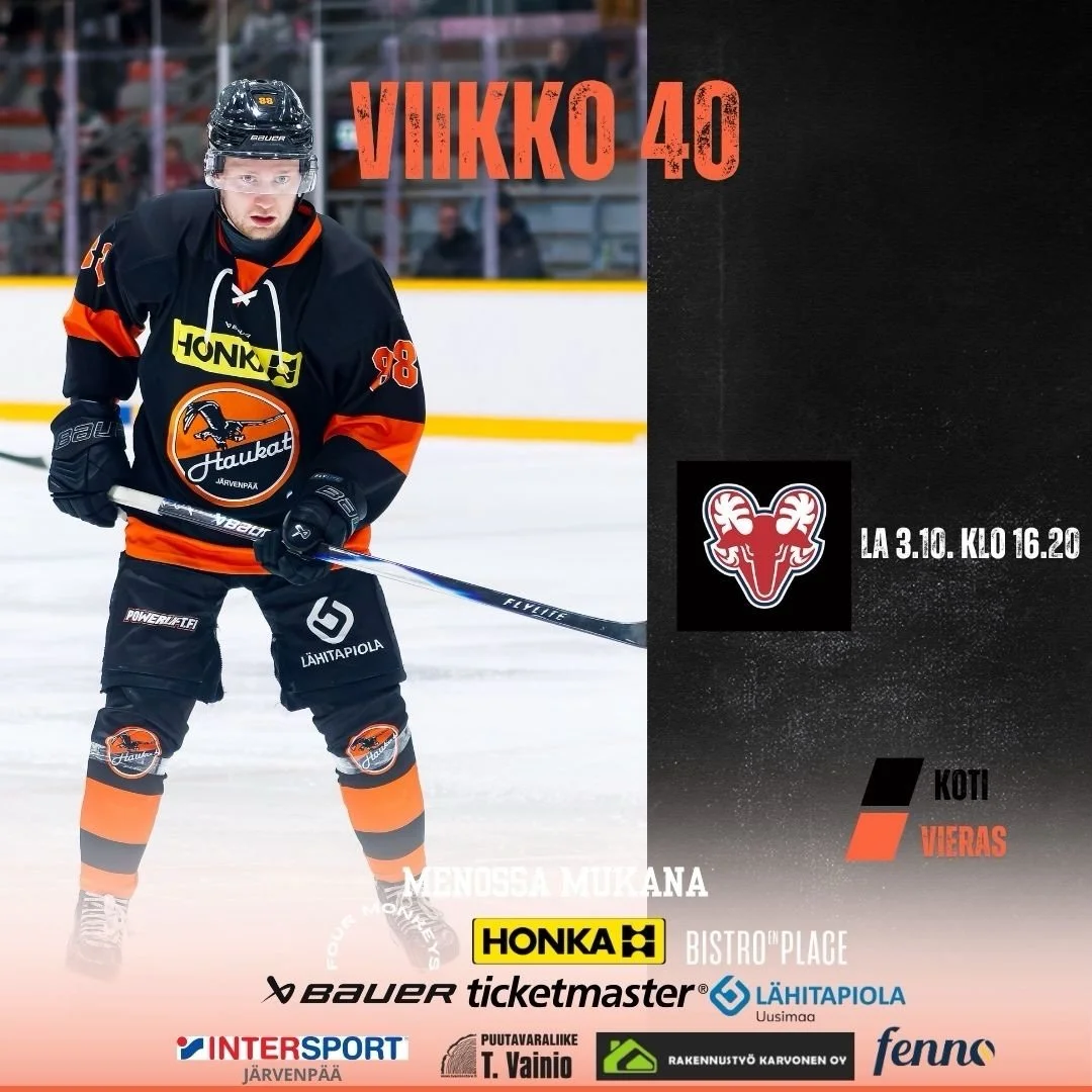 Yhden pelin viikko!

#haukat #suomisarja