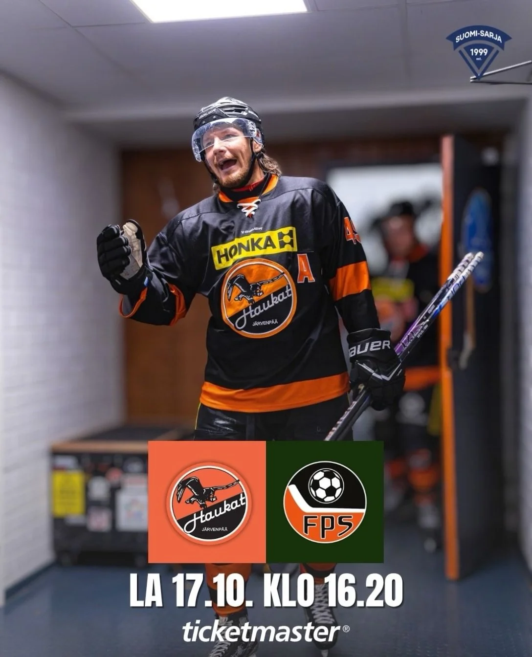 Huomenna pelataan taas himassa! 💪

🆚 @forssanpalloseura 
⌚️ klo 16.20
🏟️ J&auml;rvenp&auml;&auml;n j&auml;&auml;halli
🎟️ @ticketmaster.fi tai ovelta

#haukat #suomisarja