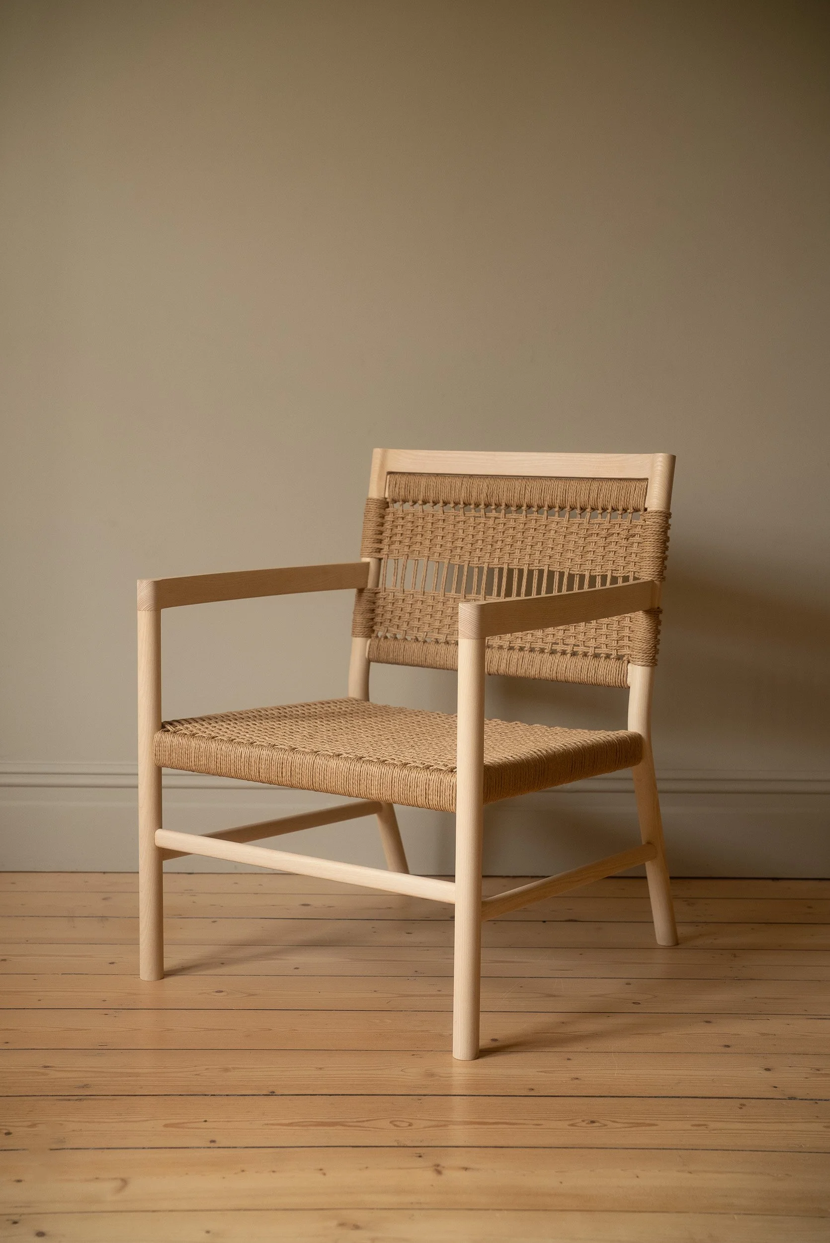 Chair in Ash + Danish Cord