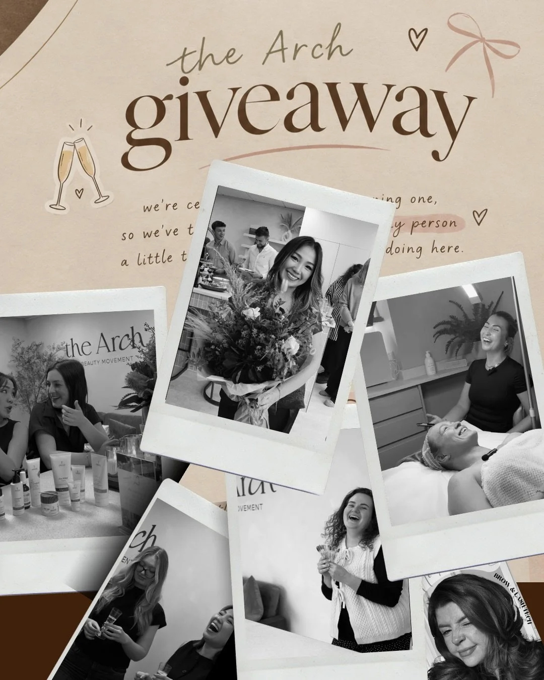 🌸 ONE YEAR OF THE ARCH&hellip; SO WE&rsquo;RE MAKING IT A BIG ONE 🍃

We&rsquo;ve teamed up with all of our lovely girls at The Arch to bring you one very special birthday giveaway 🤎

To celebrate The Arch turning ONE, we&rsquo;ve put together some