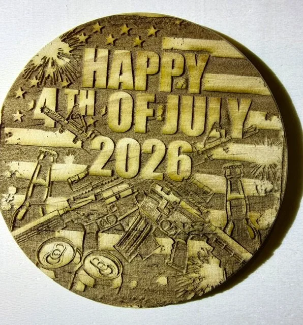 4th of July Coasters