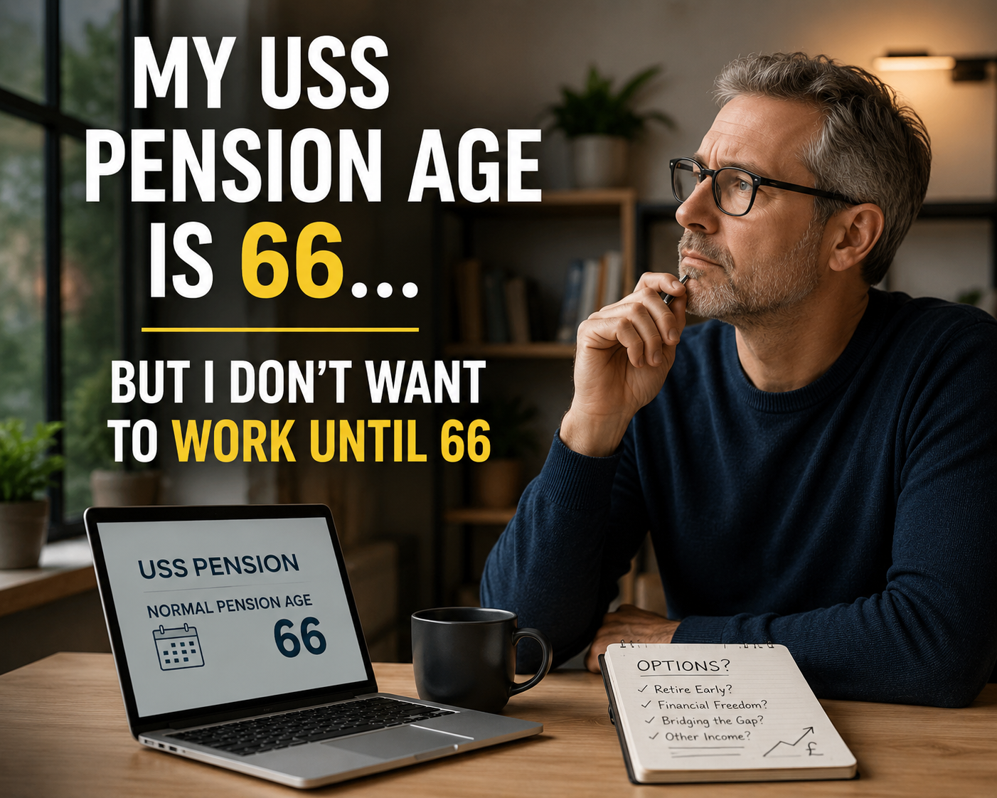 My USS Pension Age Is 66... But I Don't Want To Work Until 66