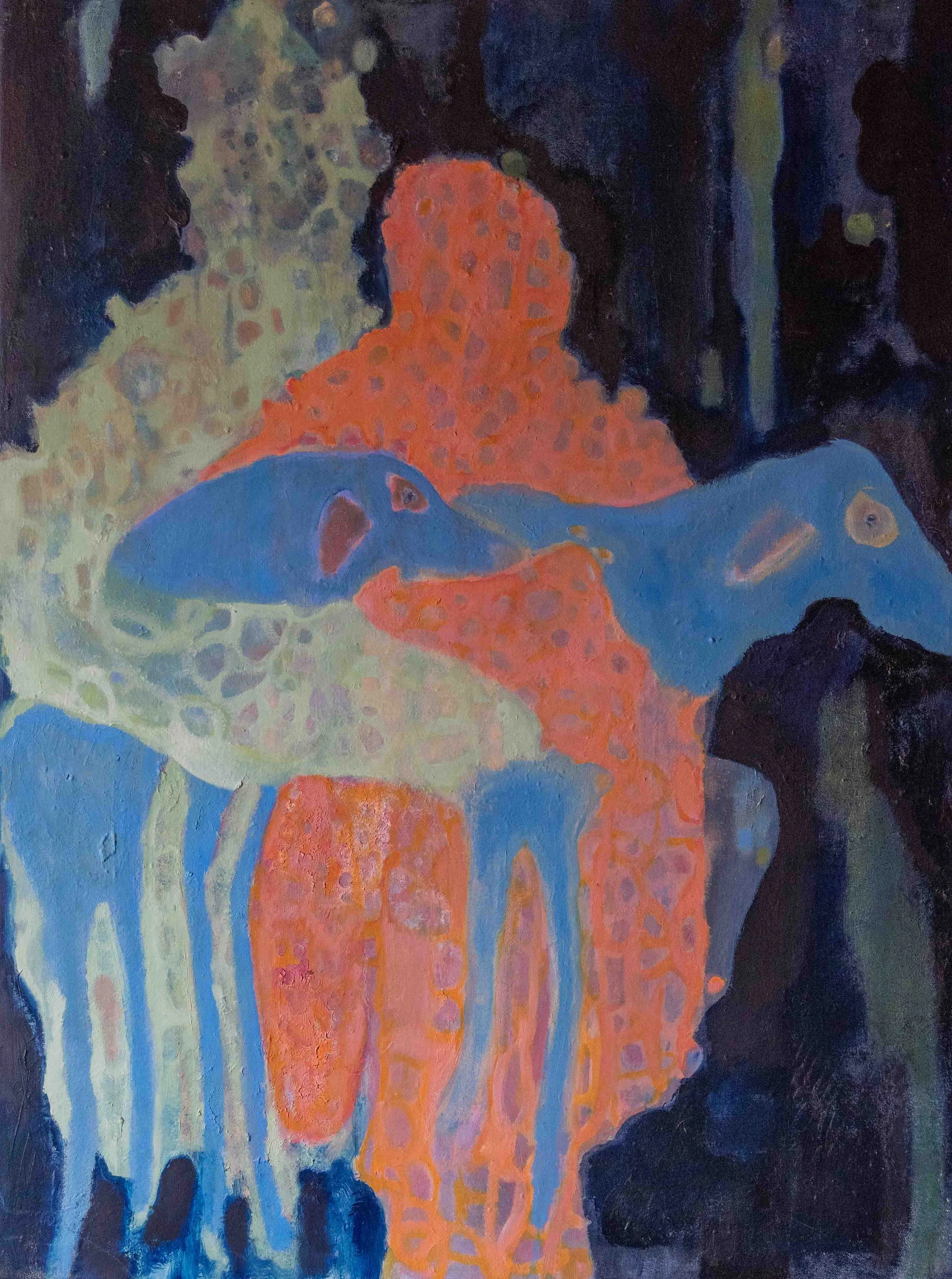 Two Blue Dogs