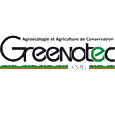 GreenTec logo in black and green text with a leaf icon