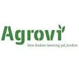 Logo reading 'Agrovi' with a green leaf graphic, and the tagline 'Der natuurlijke leerstof voor tuinbouw.'
