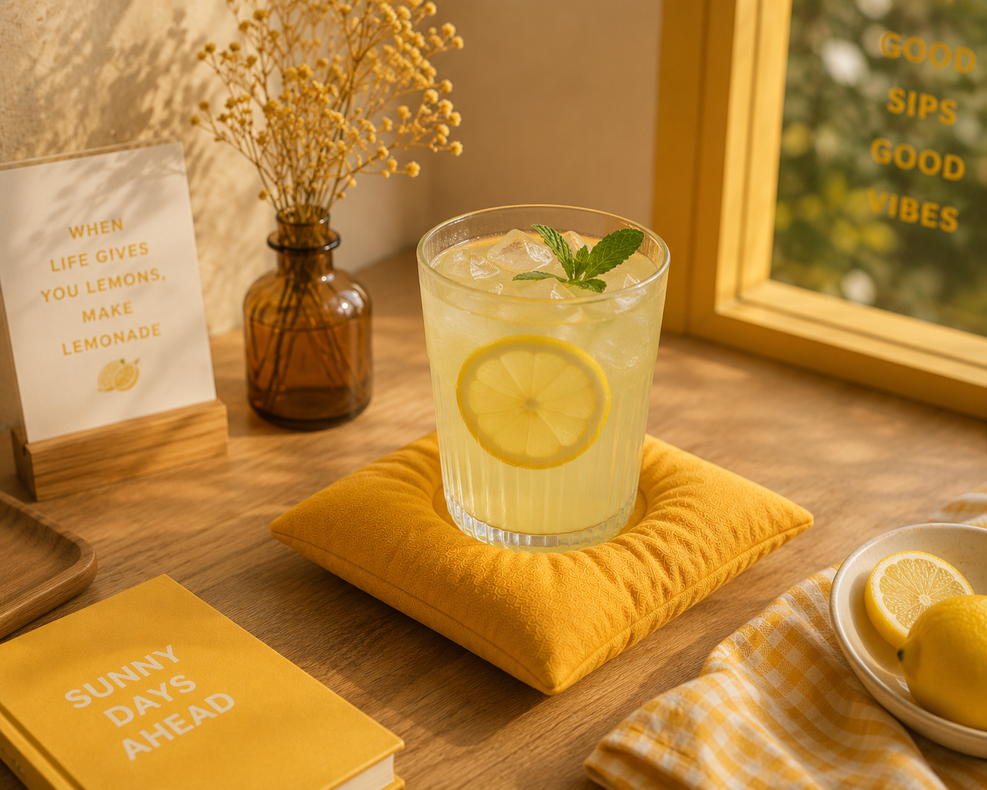 Cushion Coaster - 2 Piece